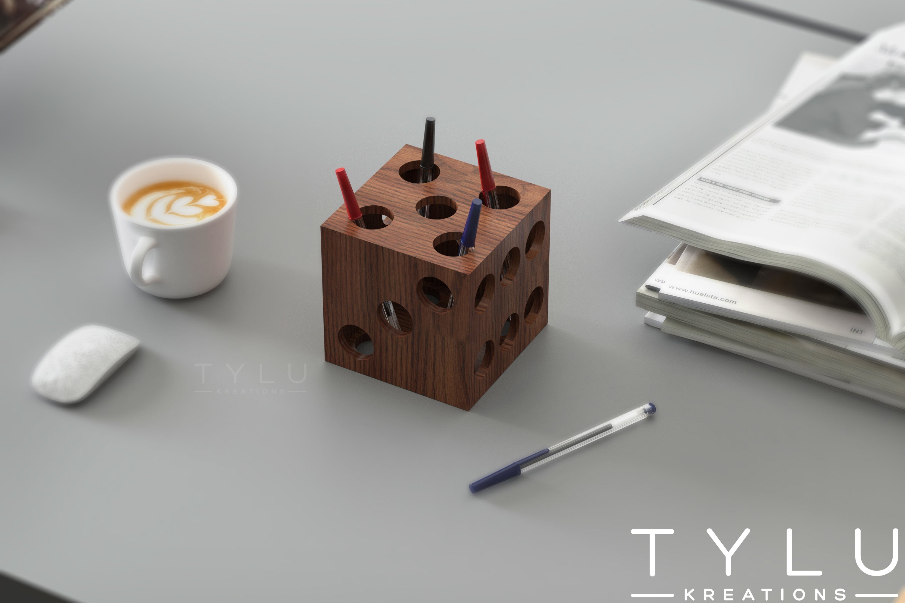 Dice Pen Holder