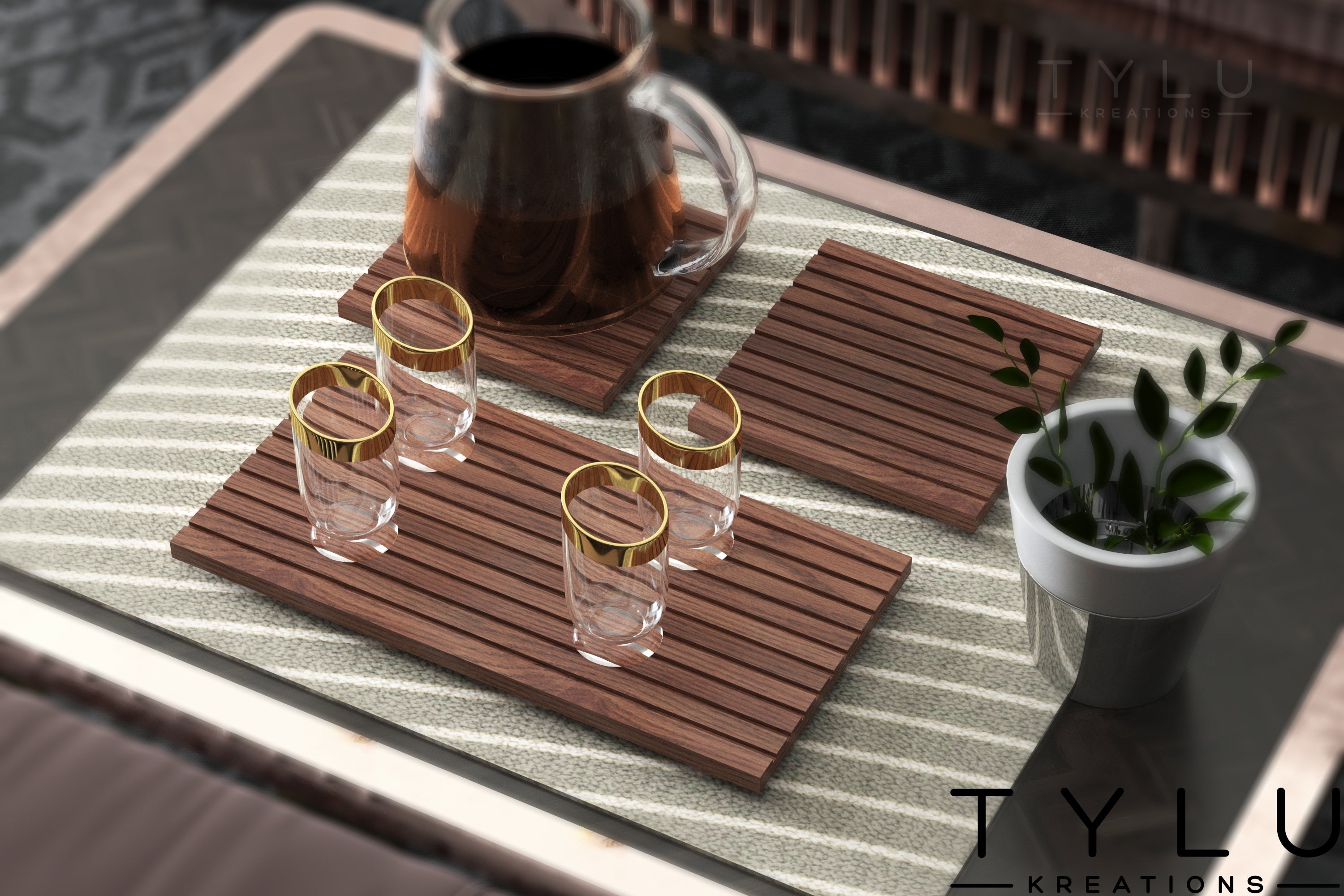 Floating Tray (Set of 3)