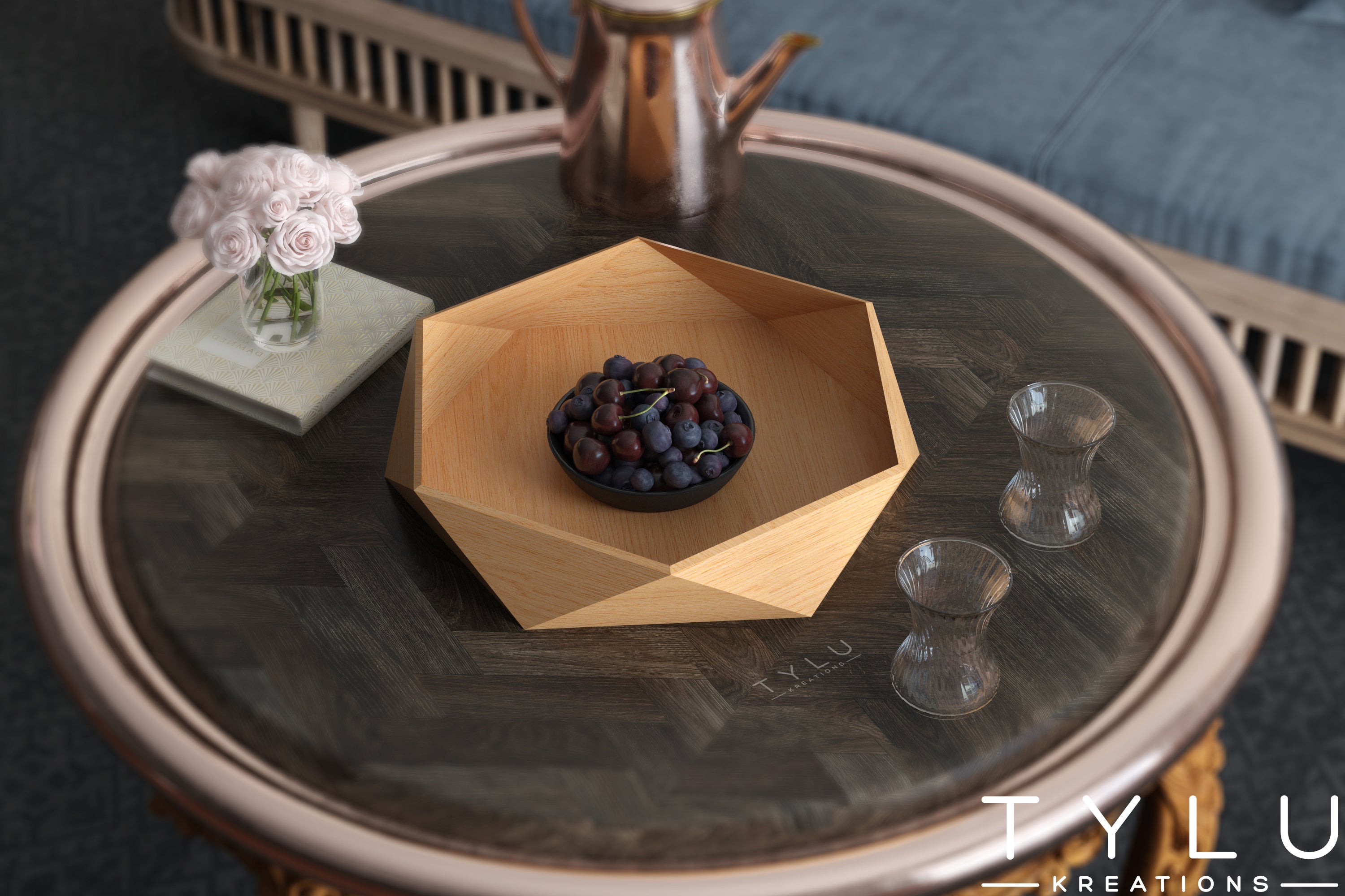 Hexa Serving Tray