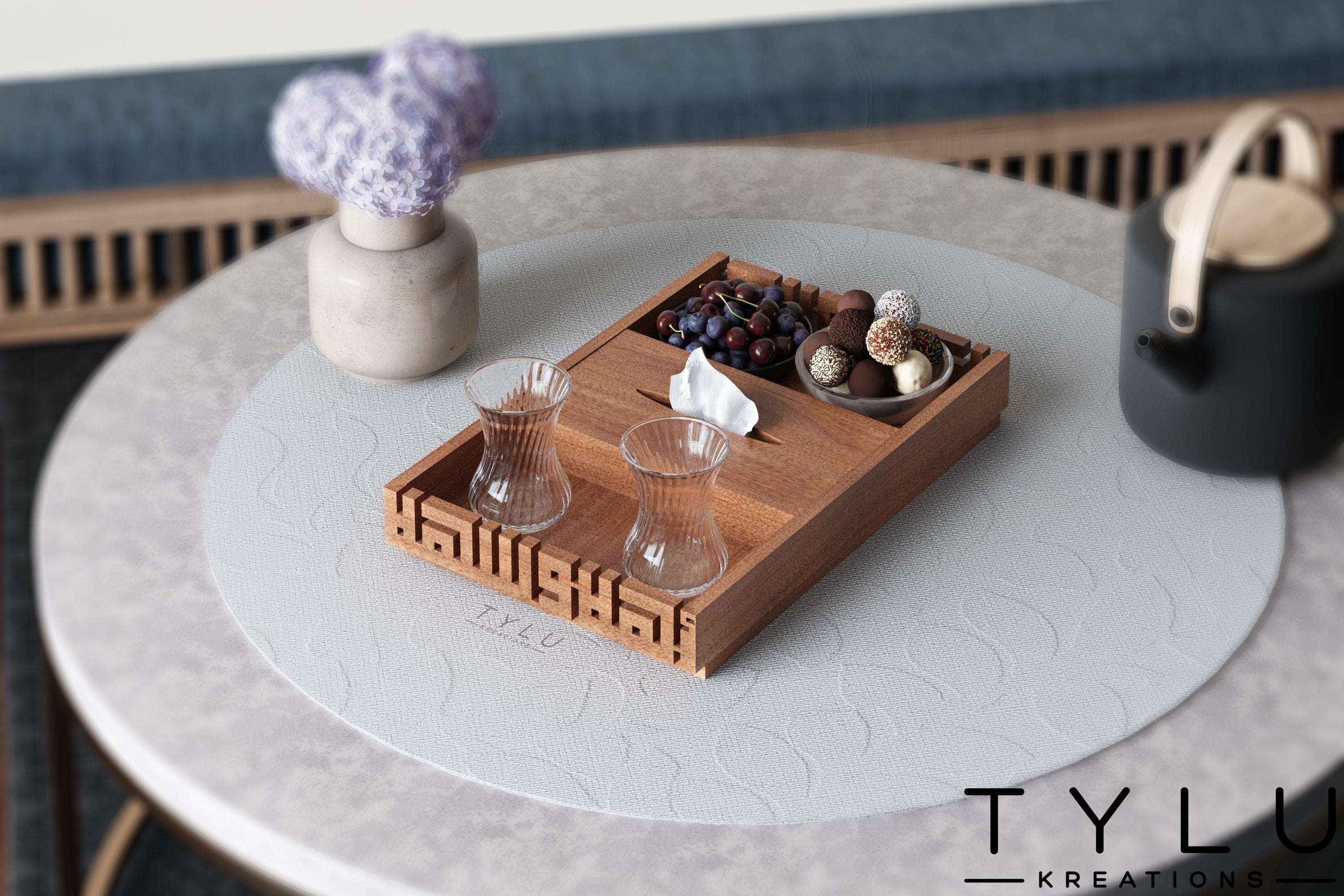Ahlan Wa Sahlan Serving Tray