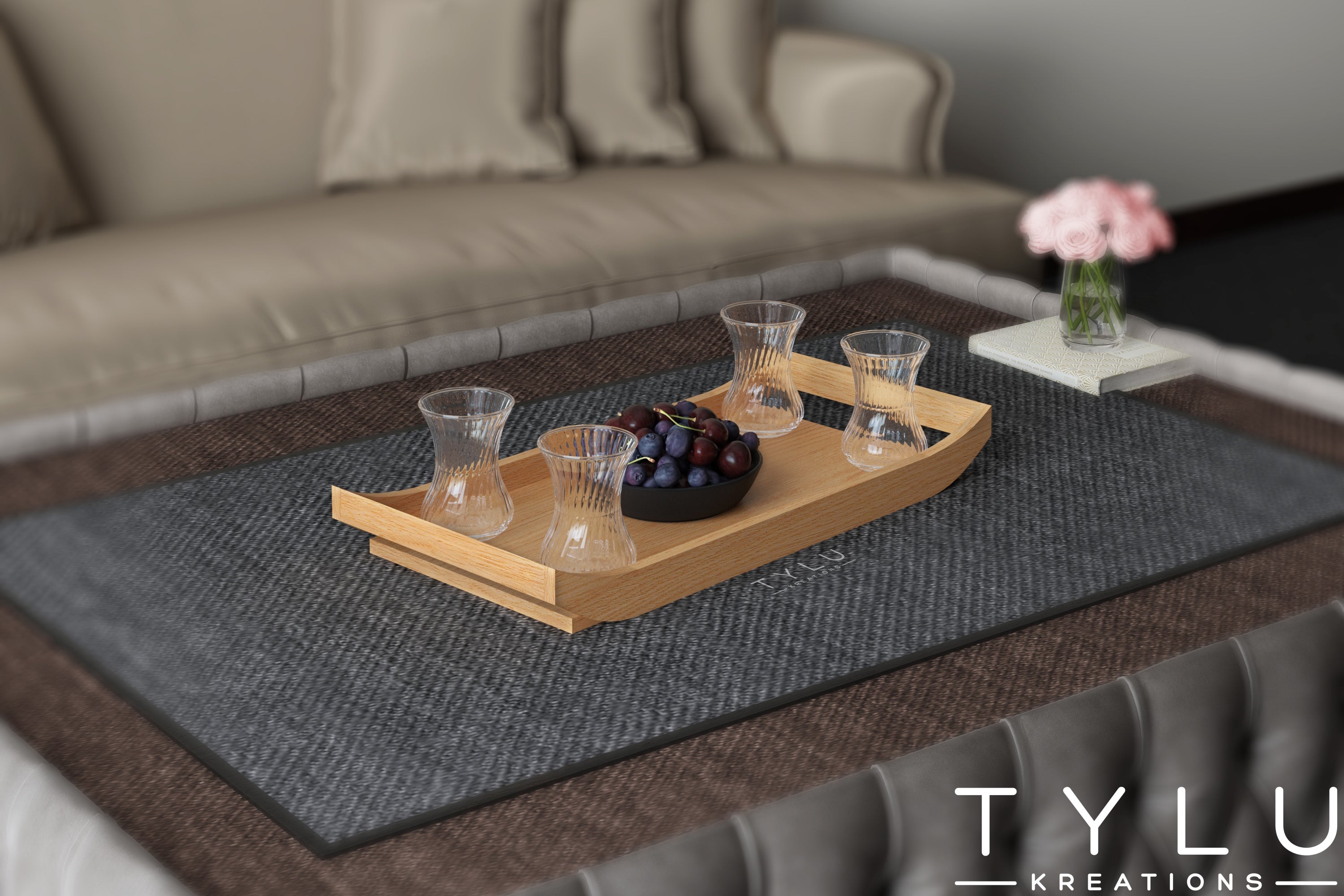 Arched Serving Tray