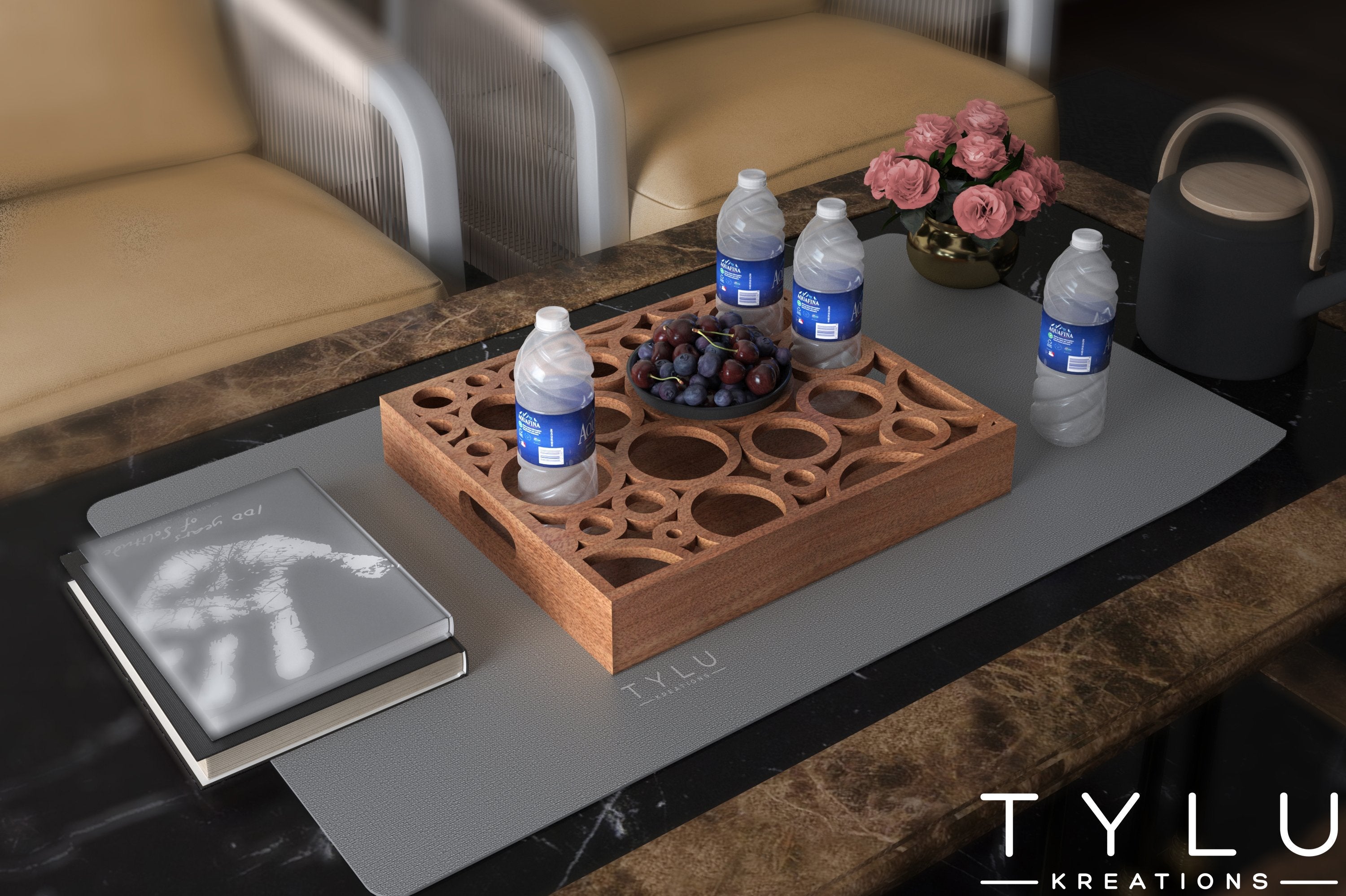 Bubbles Serving Tray (Small)