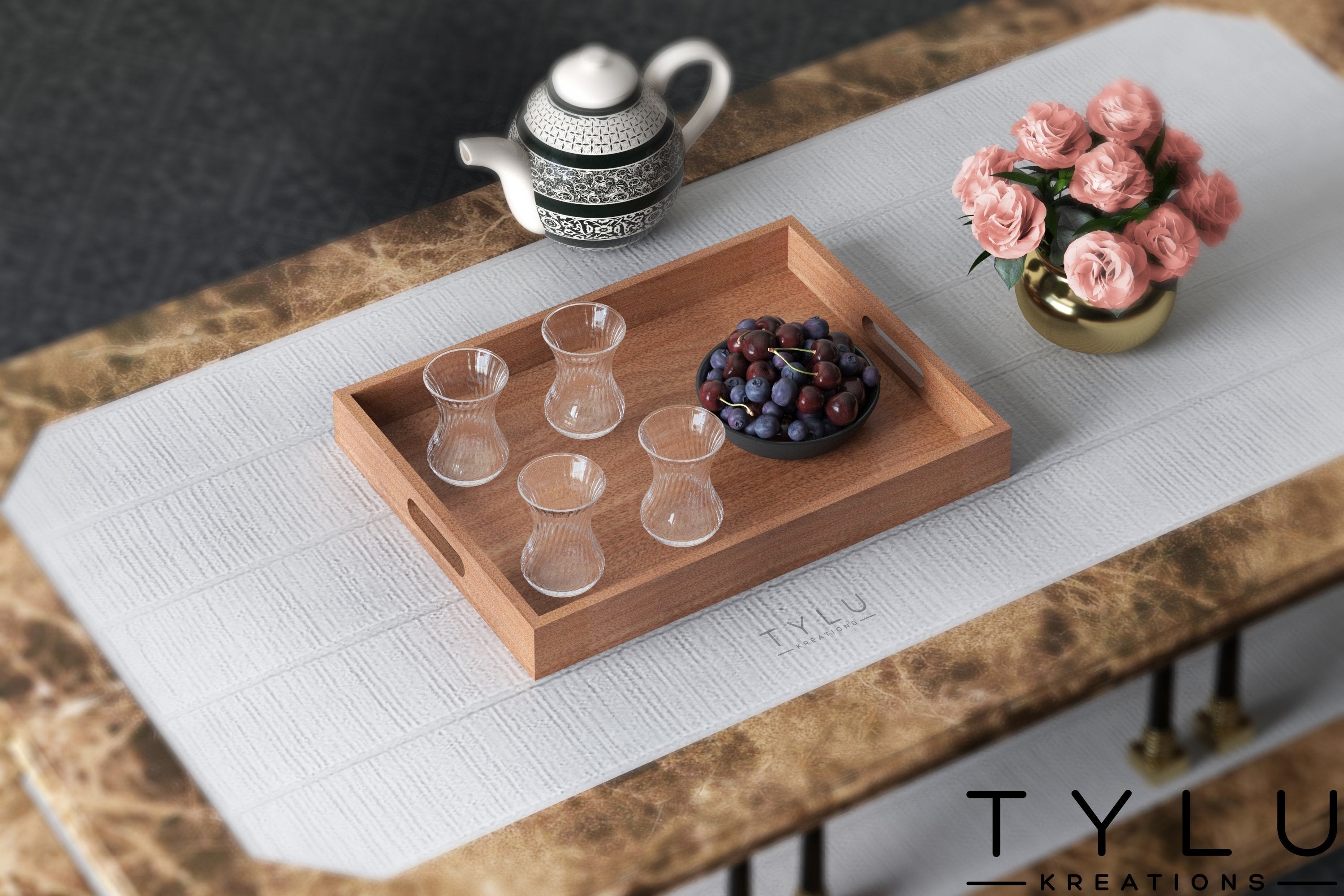 Box Serving Tray