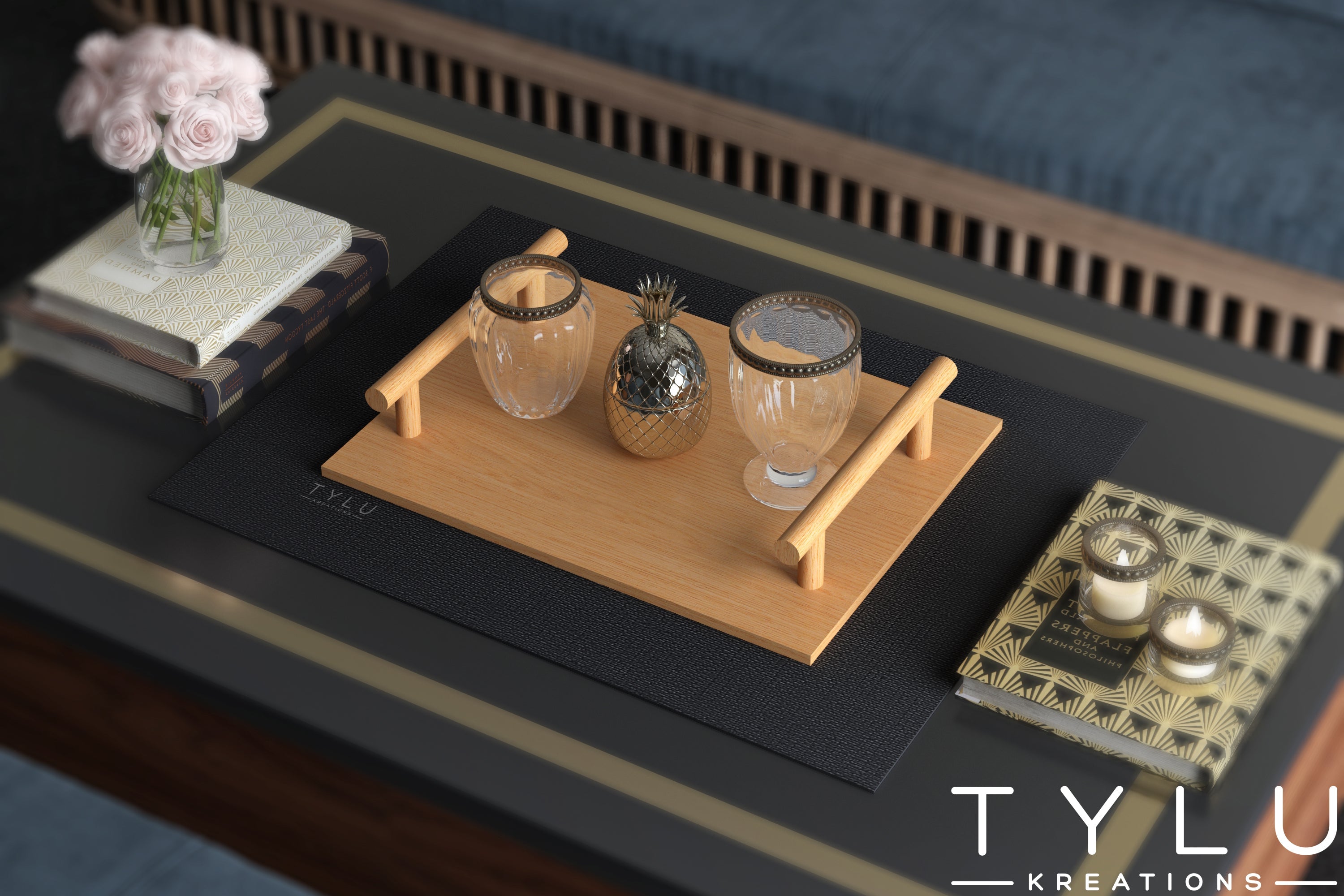 Decorative Multipurpose Tray 4