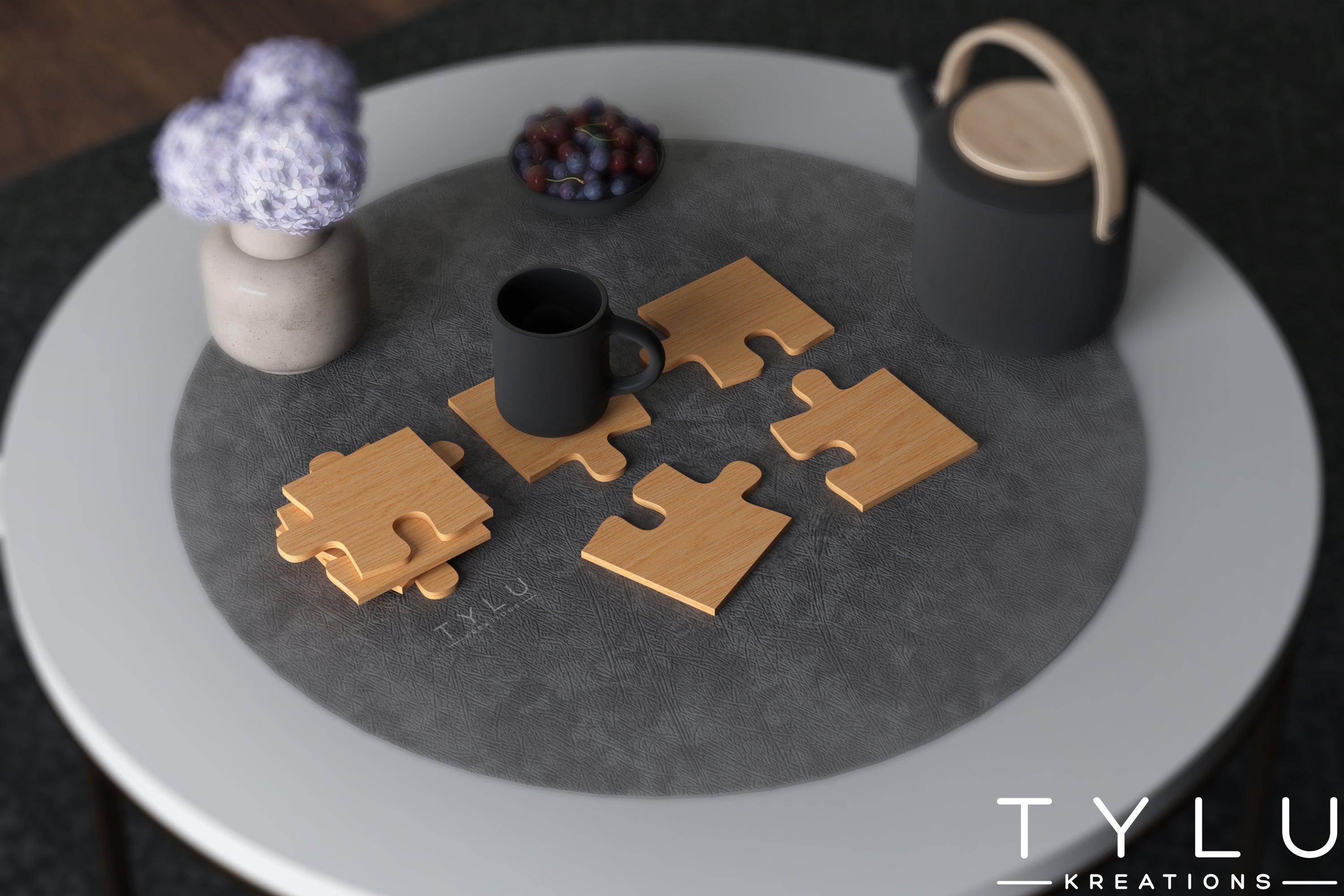 Jigsaw Coasters