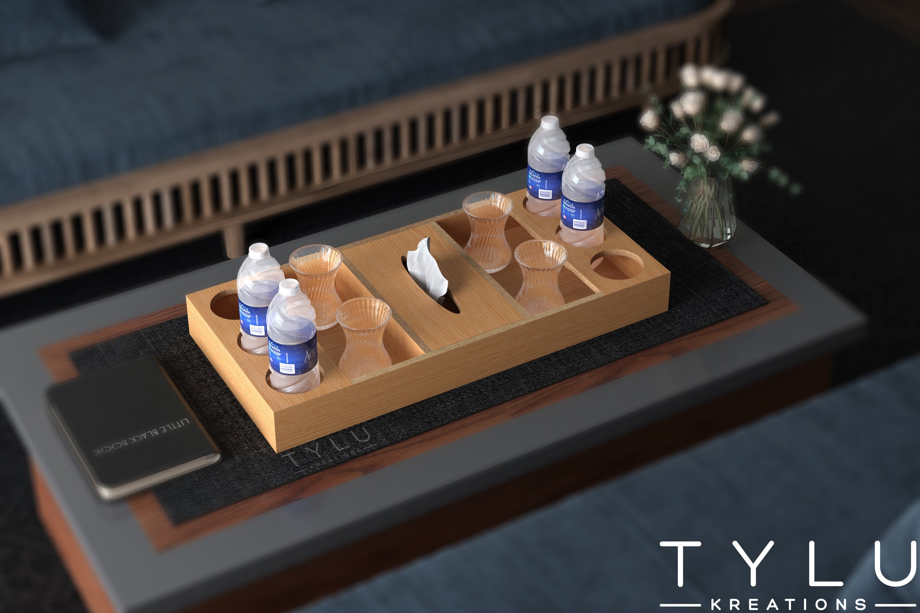 Layered Serving Tray with BH