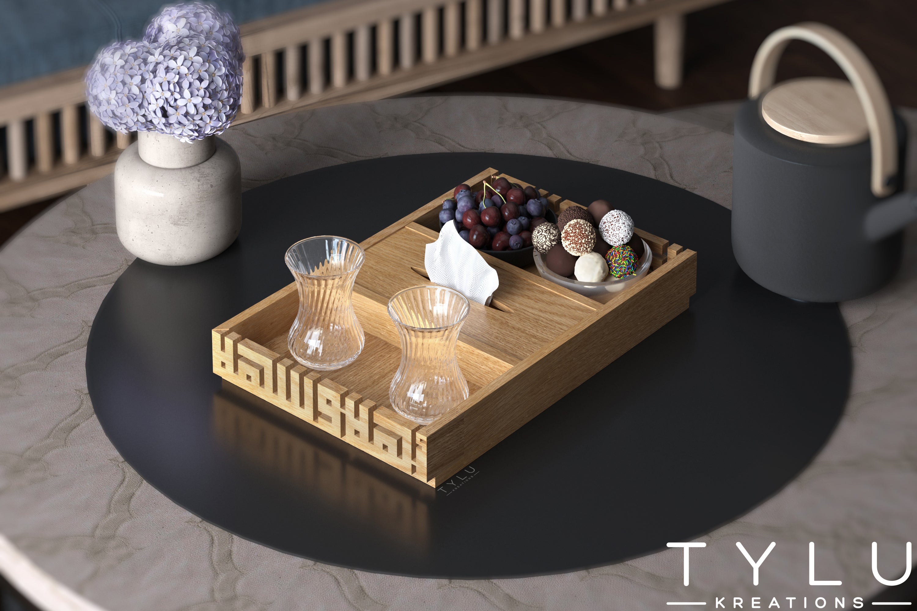 Ahlan Wa Sahlan Serving Tray