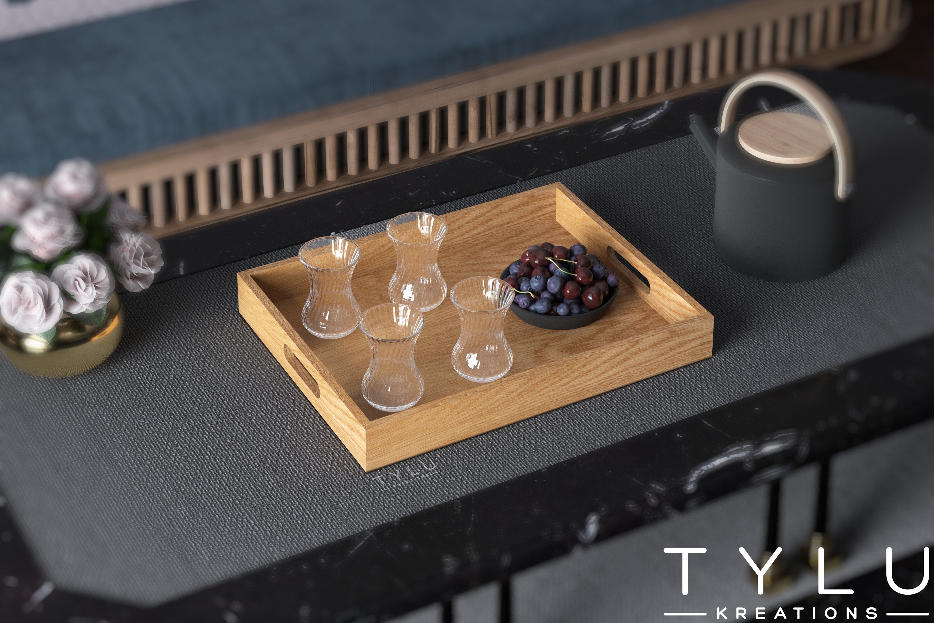 Box Serving Tray