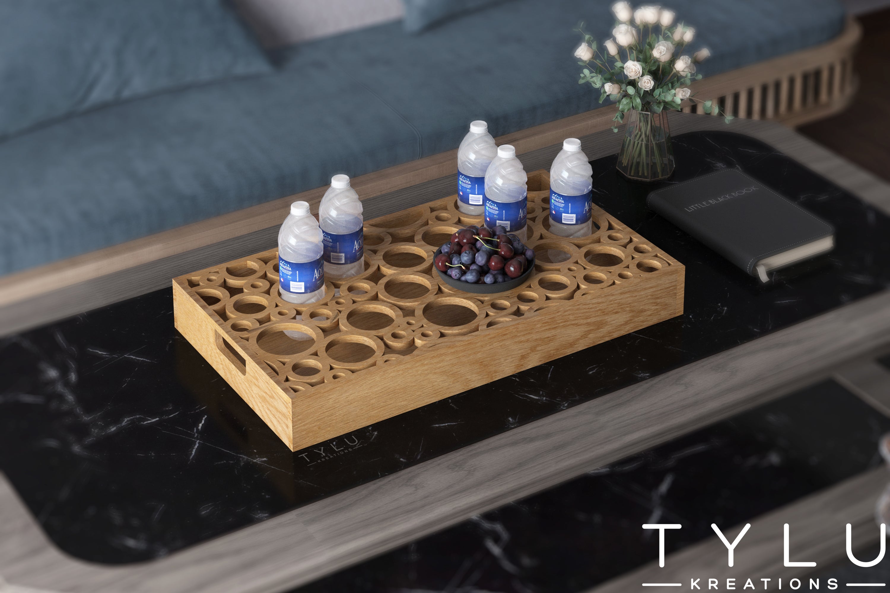 Bubbles Serving Tray