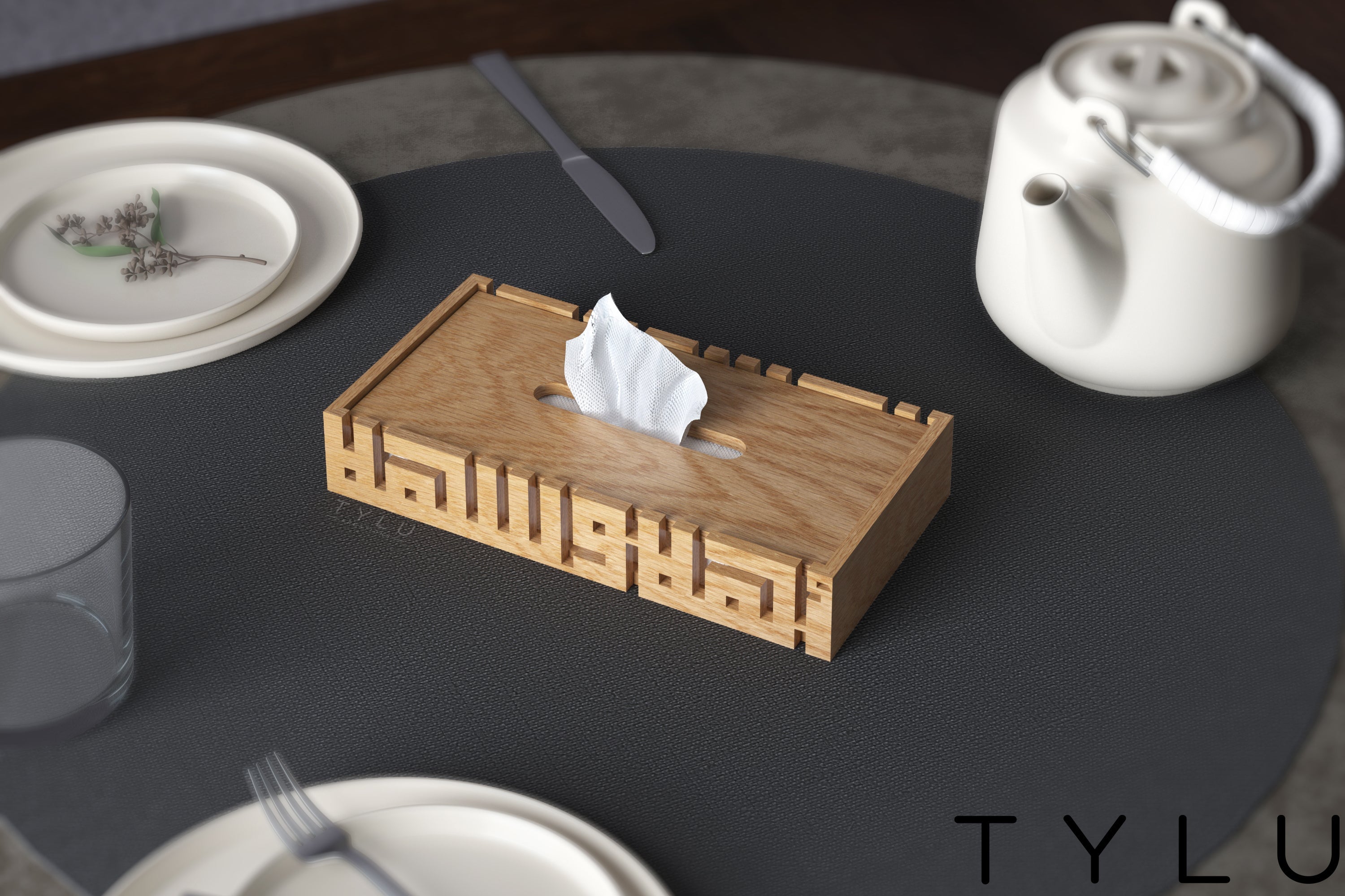 Ahlan Wa Sahlan Tissue Box