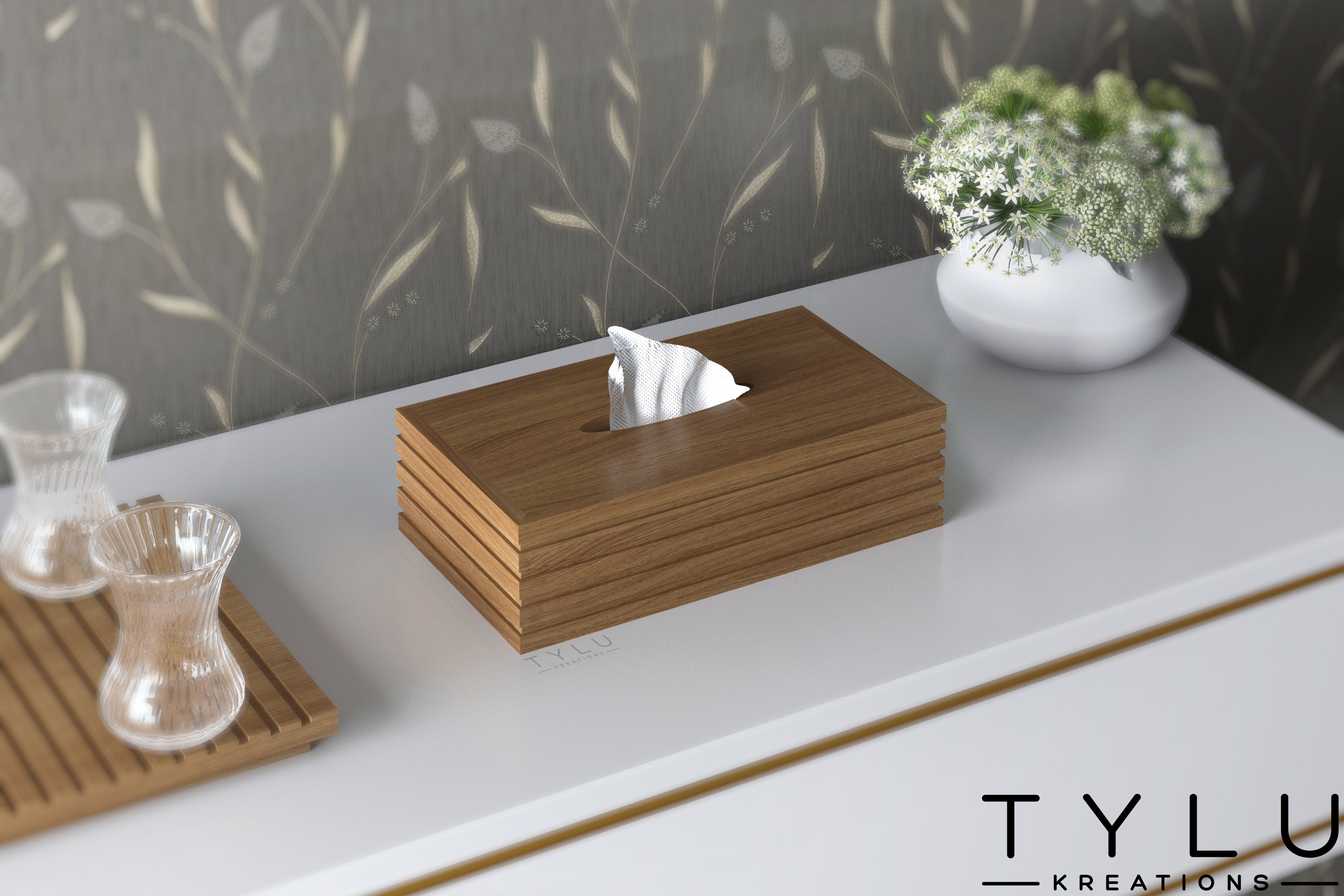 Groove Tissue Box