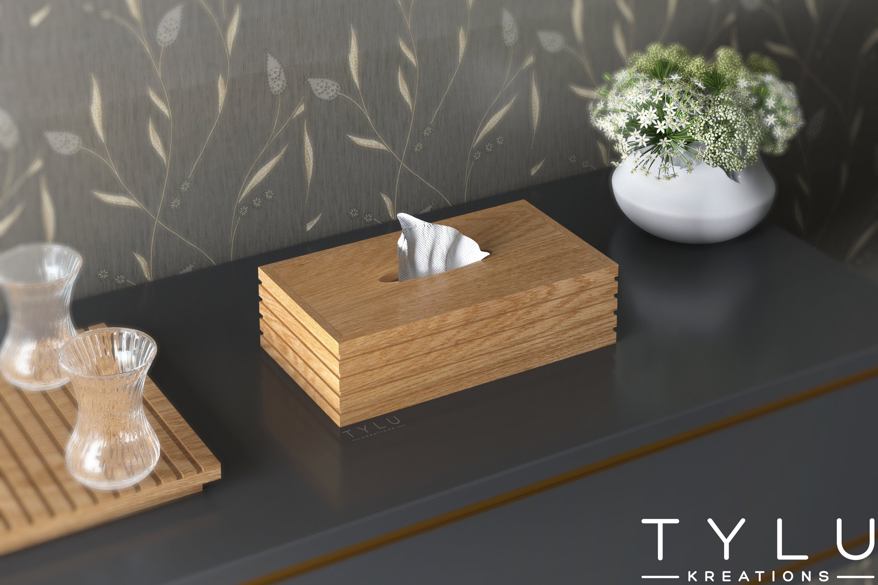 Groove Tissue Box