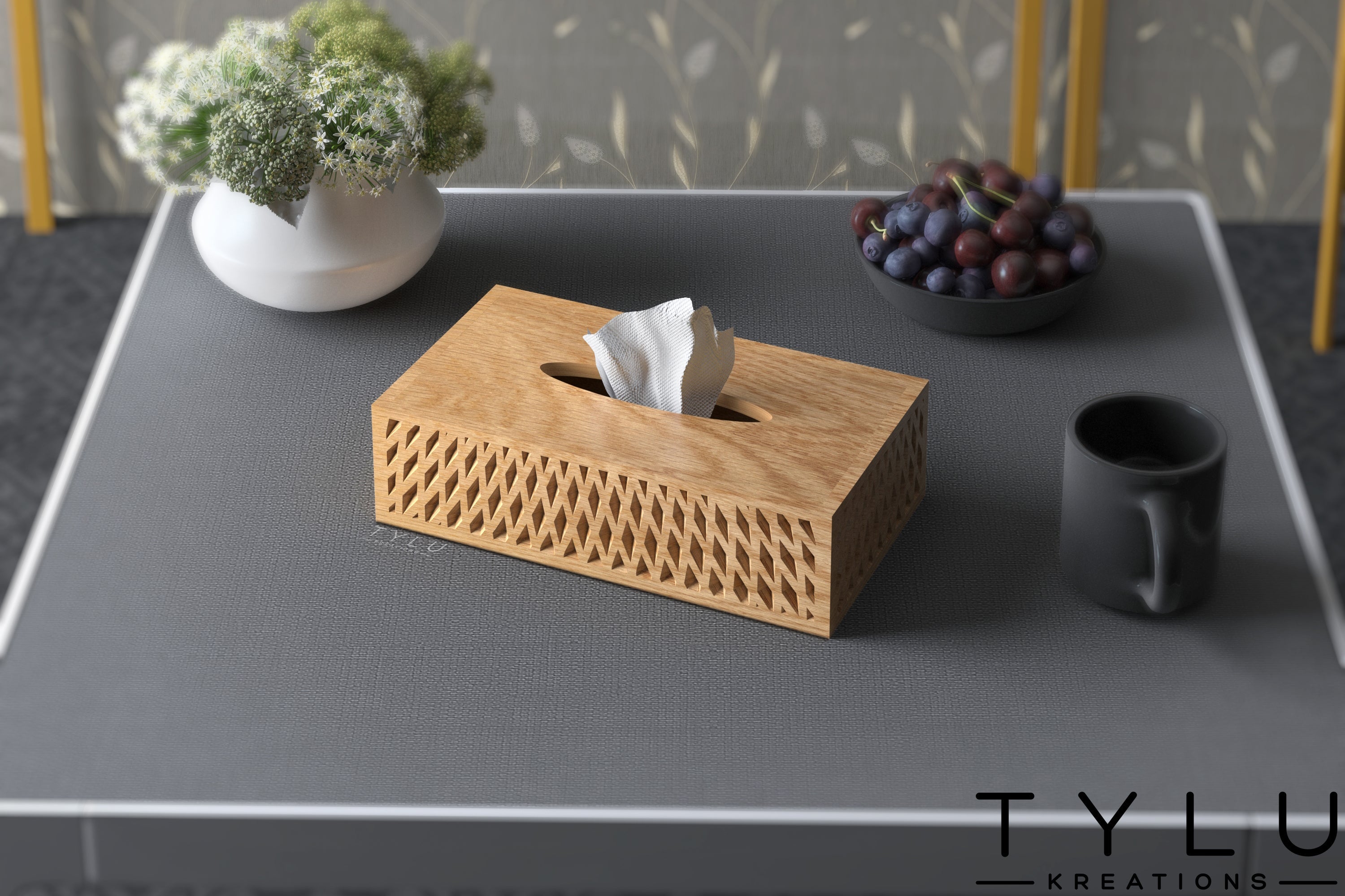 Diamond Tissue Box