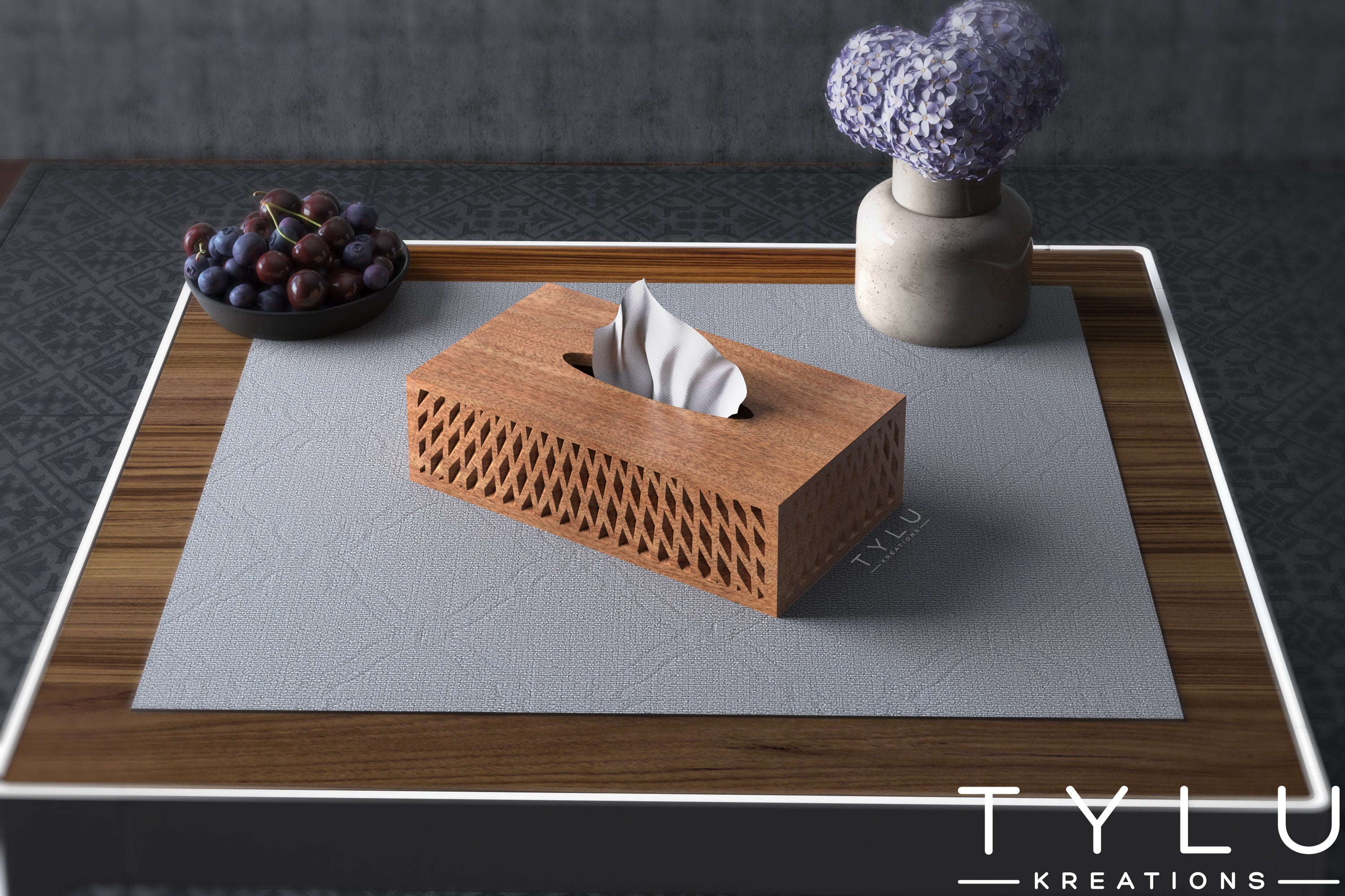 Diamond Tissue Box