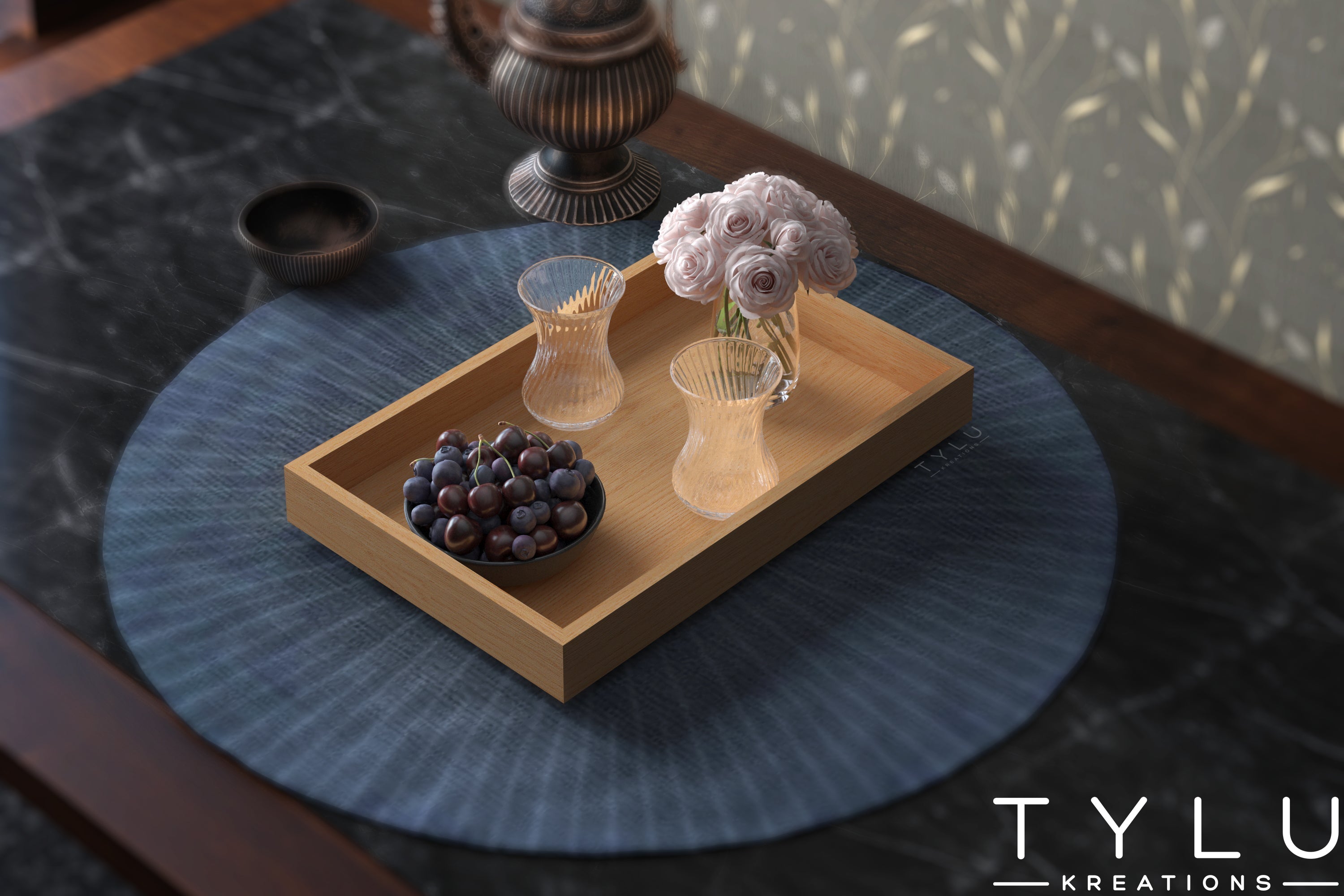 Open Tray