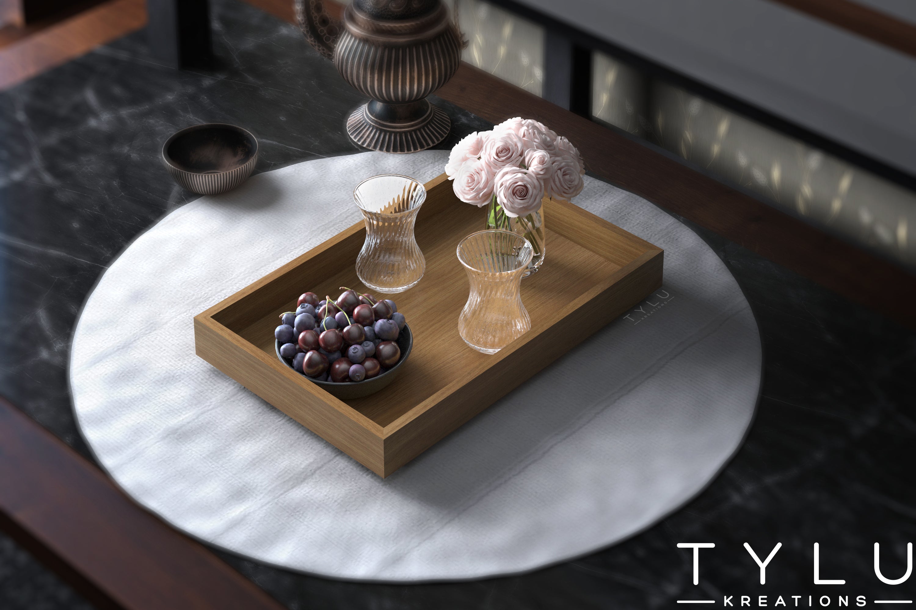 Open Tray