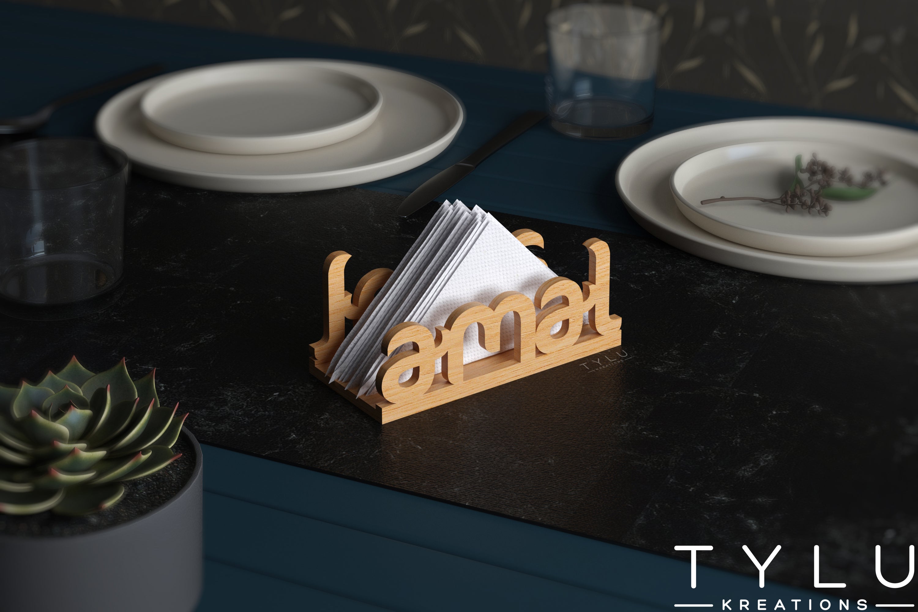 Amal Napkin Holder