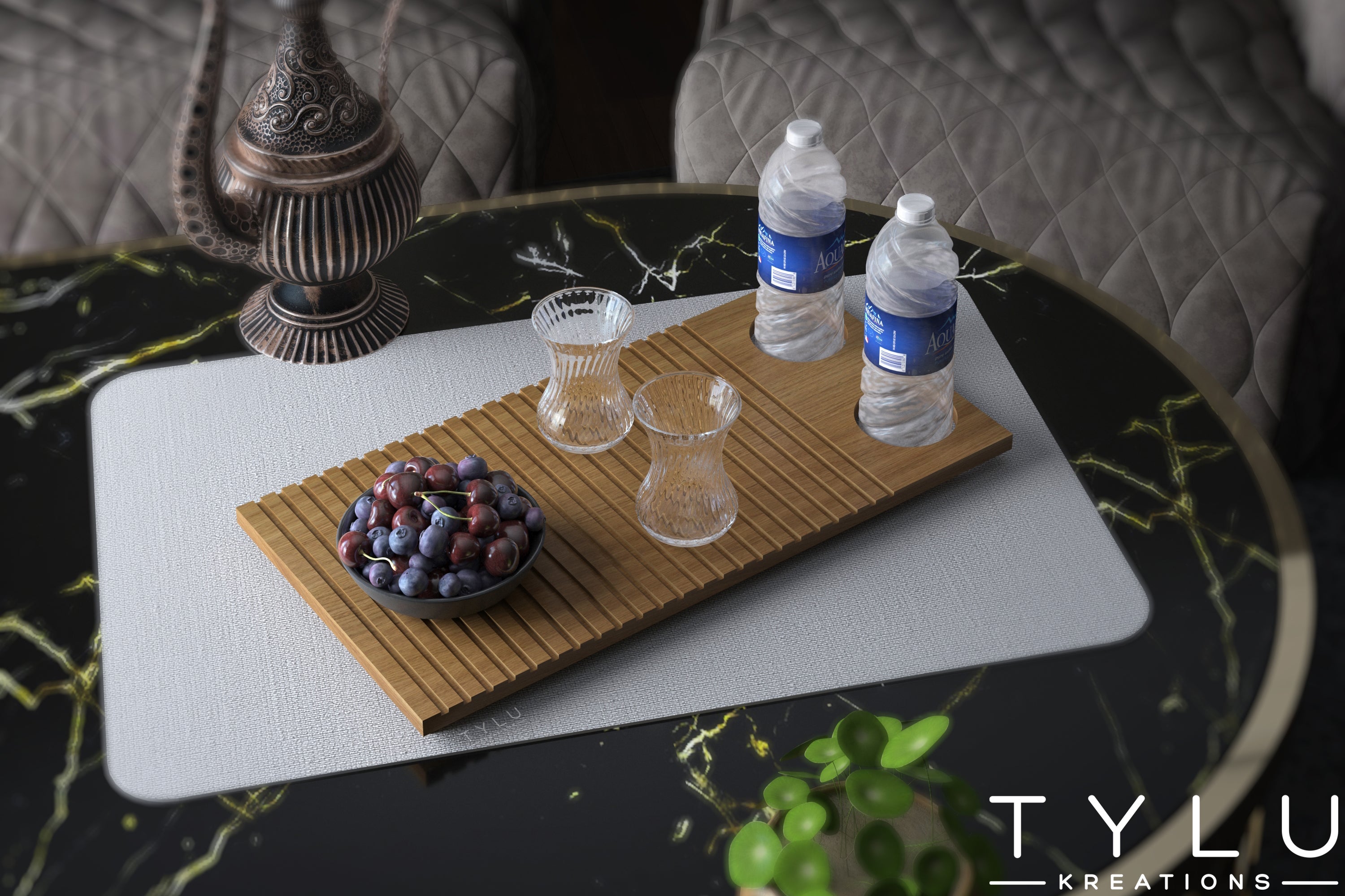 Groove Tray with BH