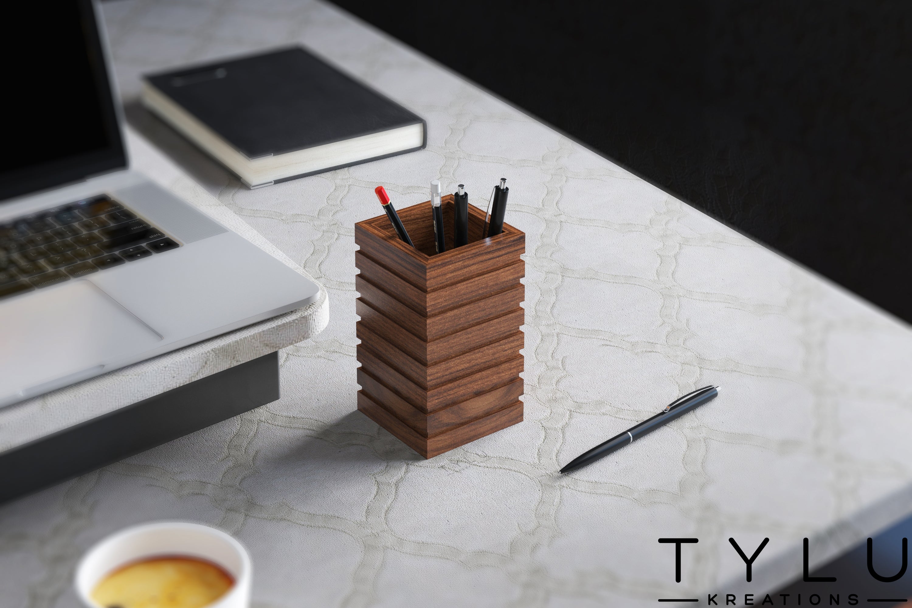Groove Pen Stand