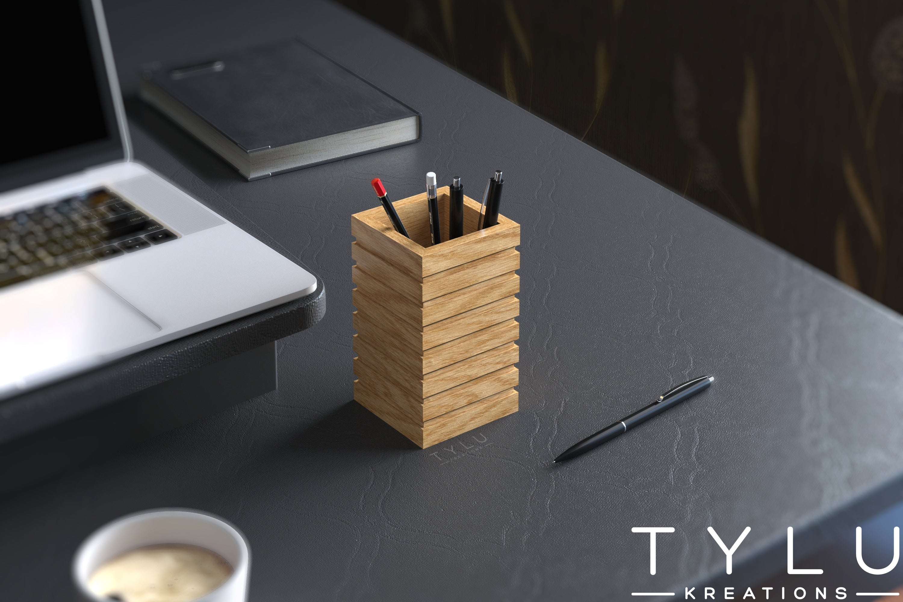 Groove Pen Stand