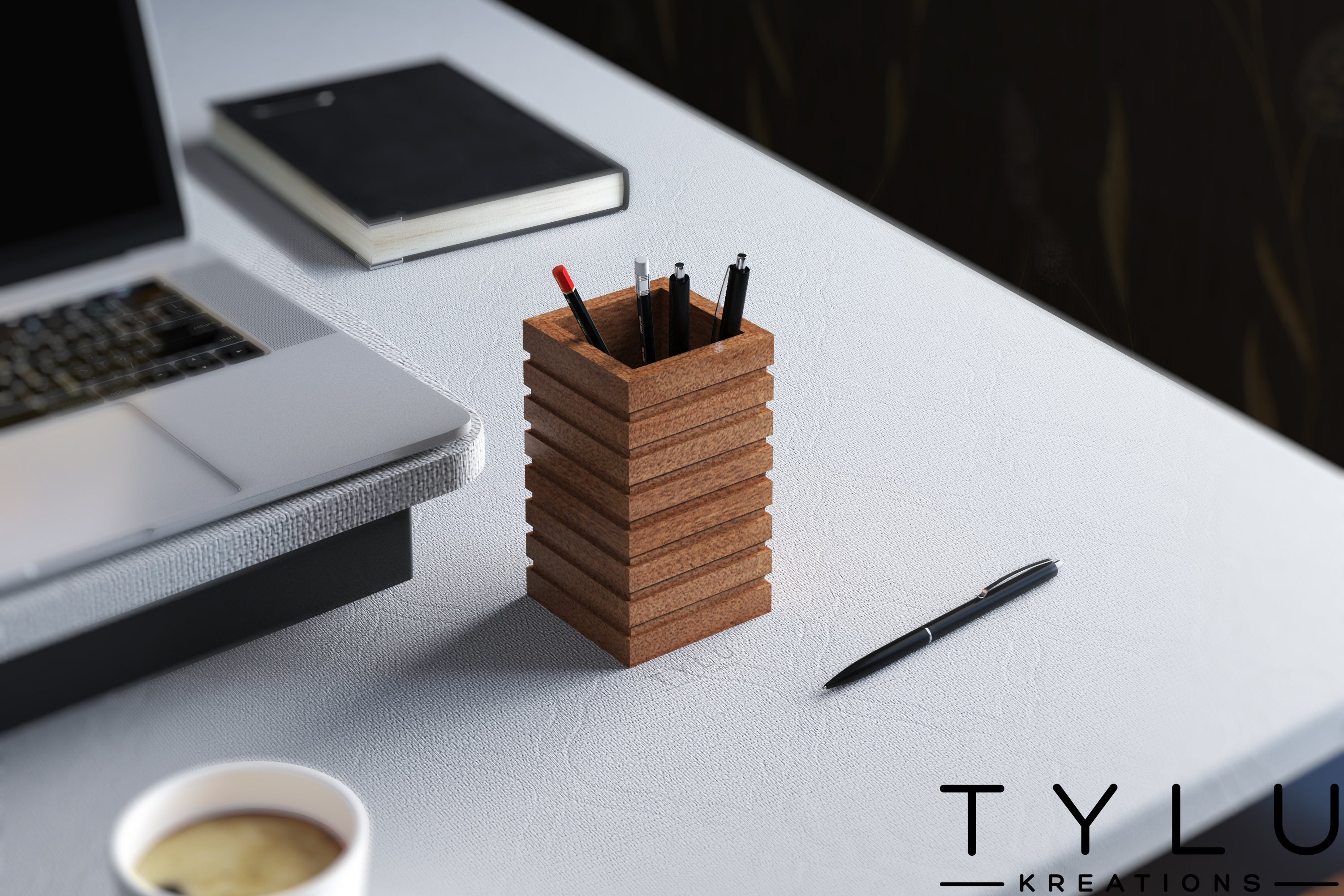 Groove Pen Stand