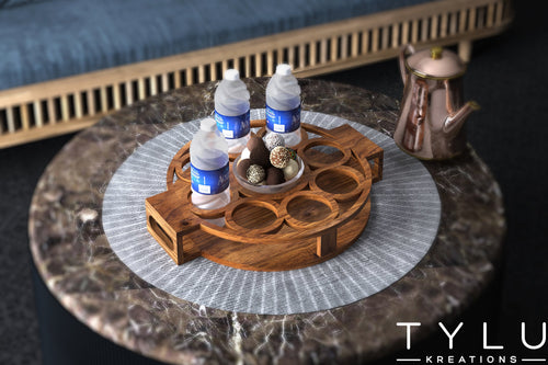 Bubbles Serving Tray (Round)