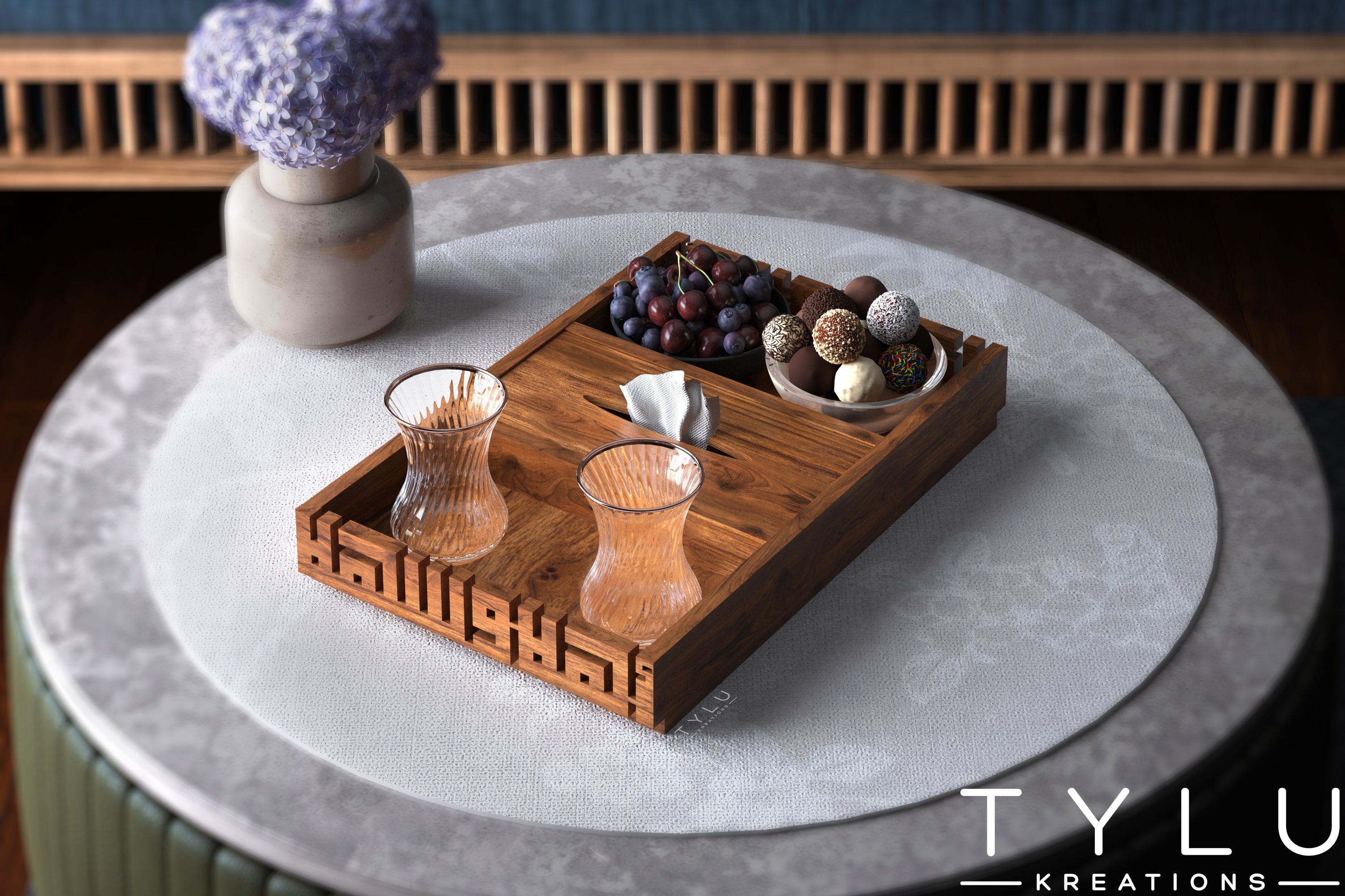Ahlan Wa Sahlan Serving Tray
