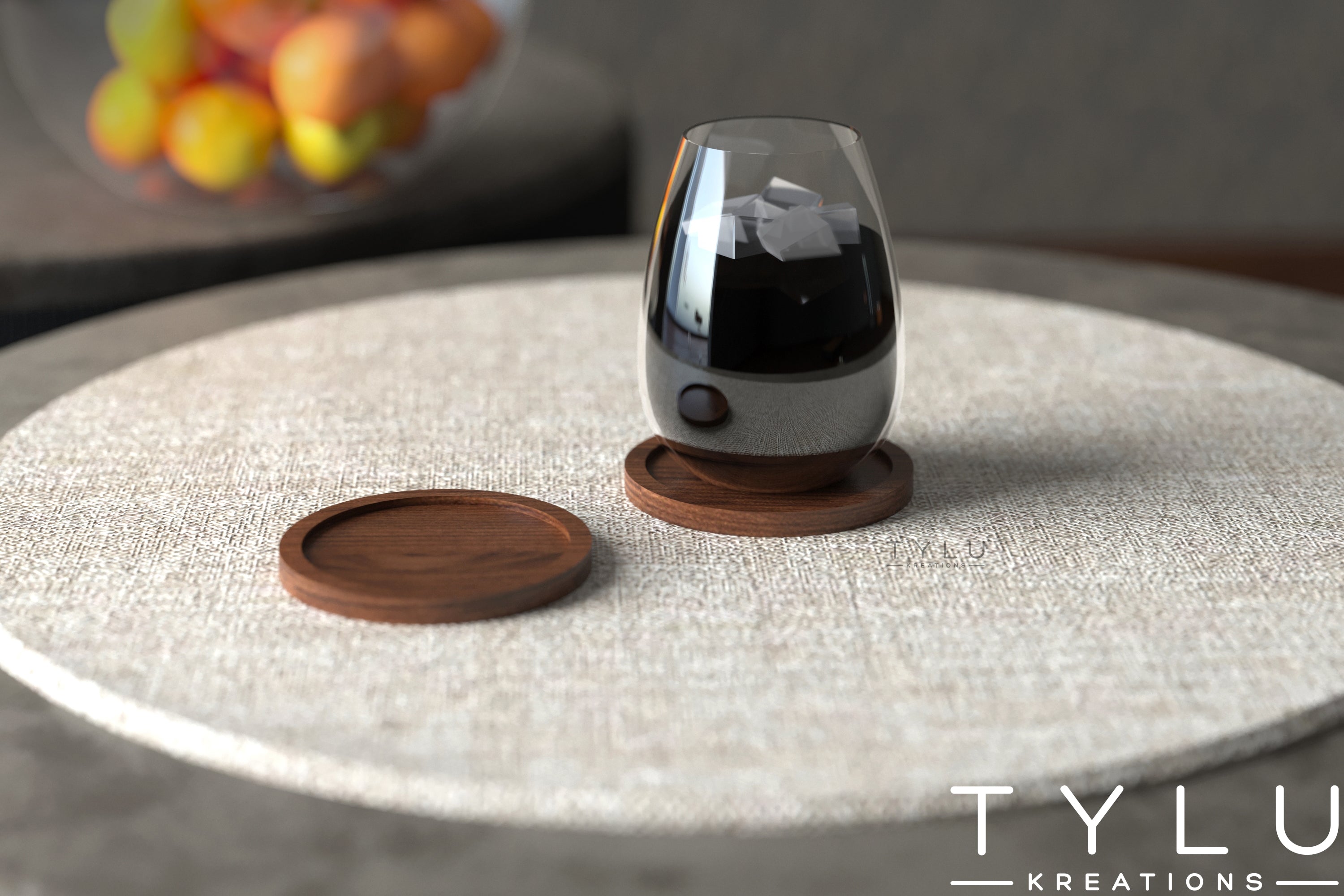 Round Coaster (Set of 2)