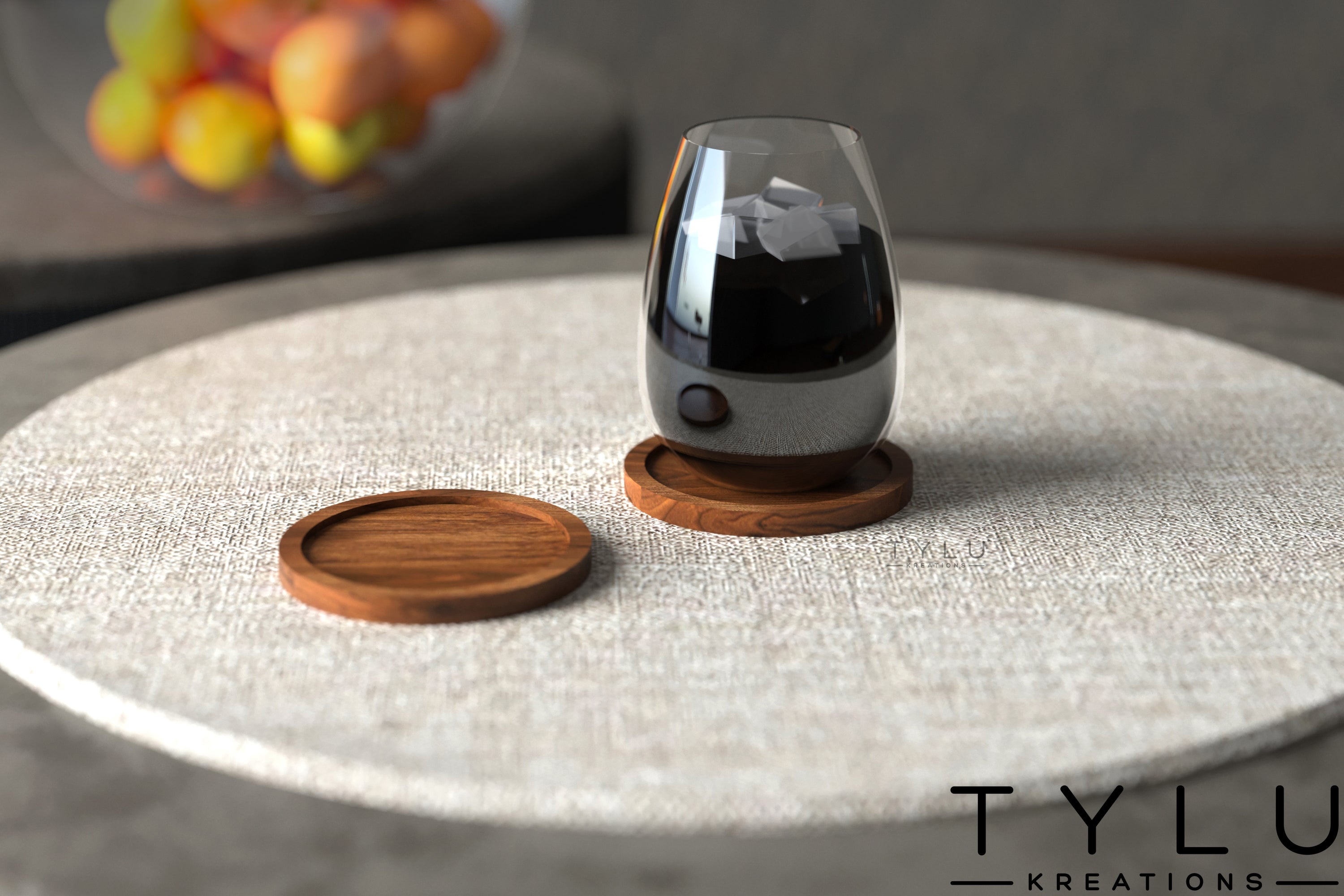 Round Coaster (Set of 2)
