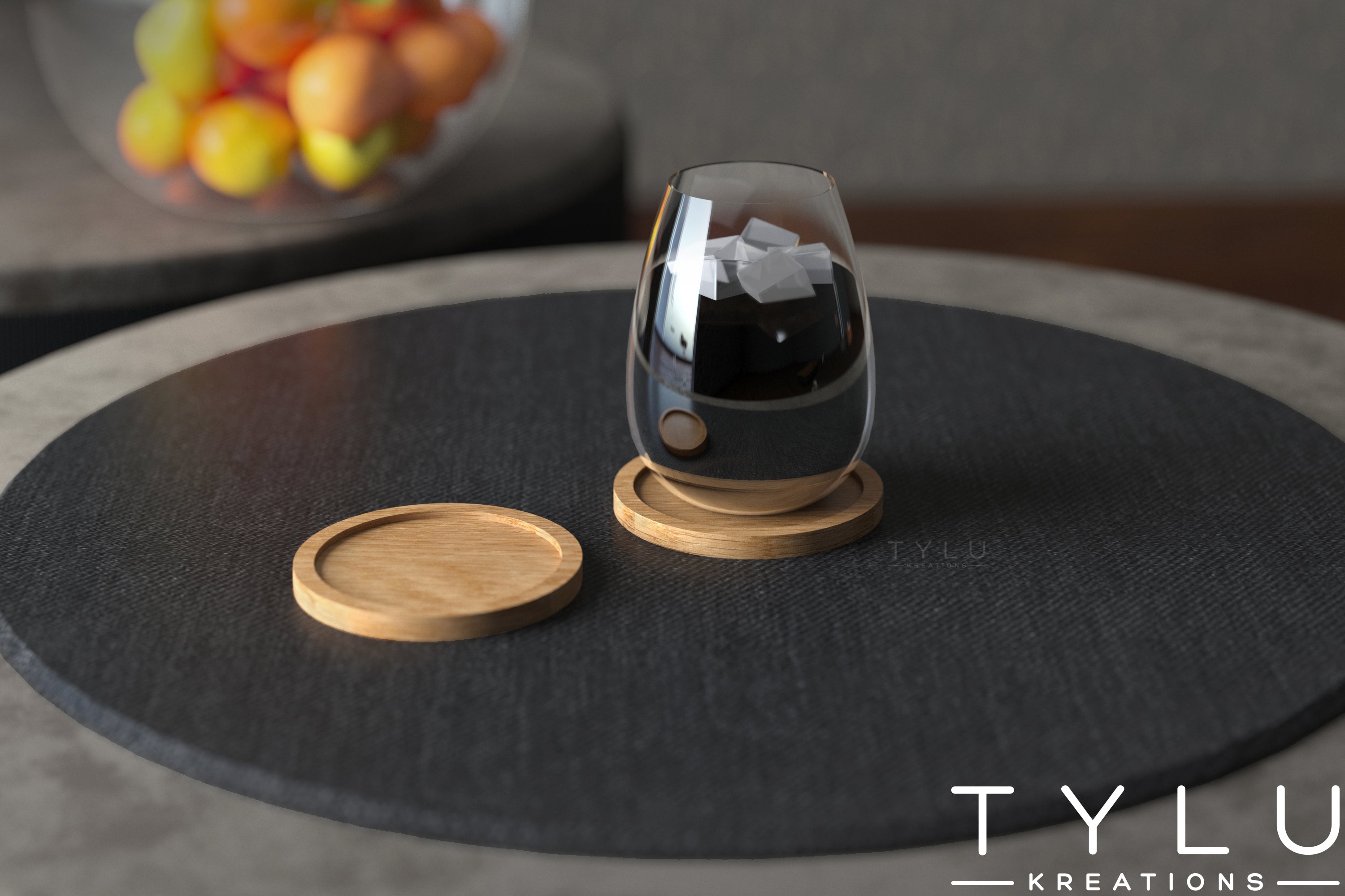 Round Coaster (Set of 2)