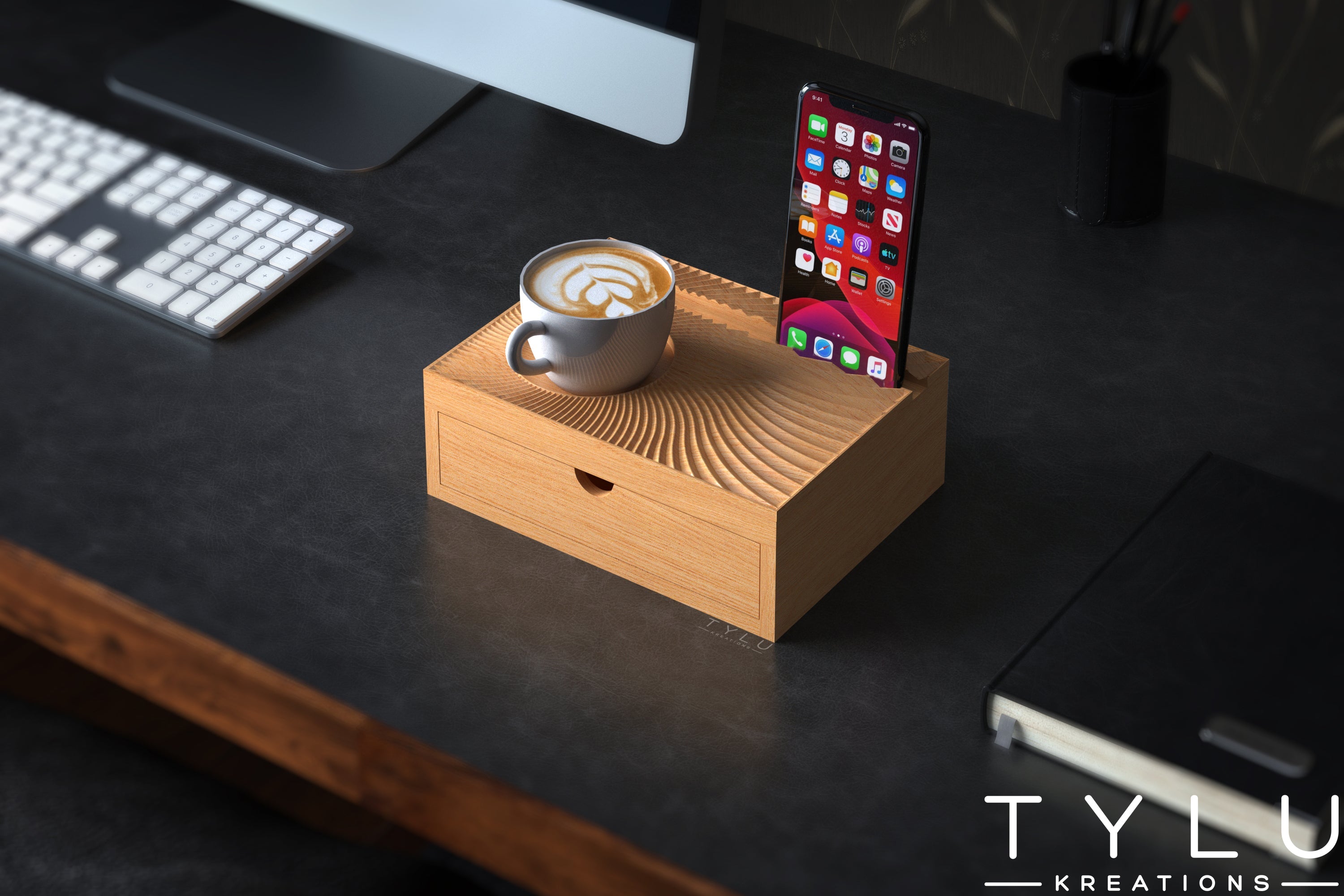 Wavy Desk Organizer