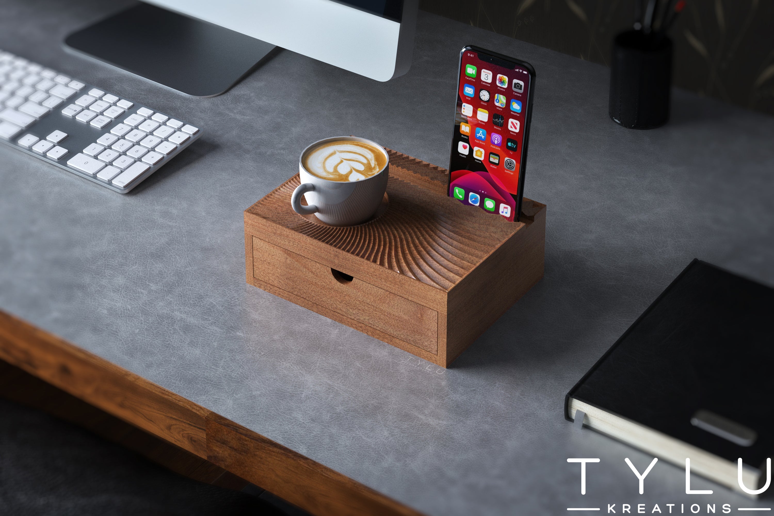 Wavy Desk Organizer