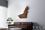 UAE Map Wall Art