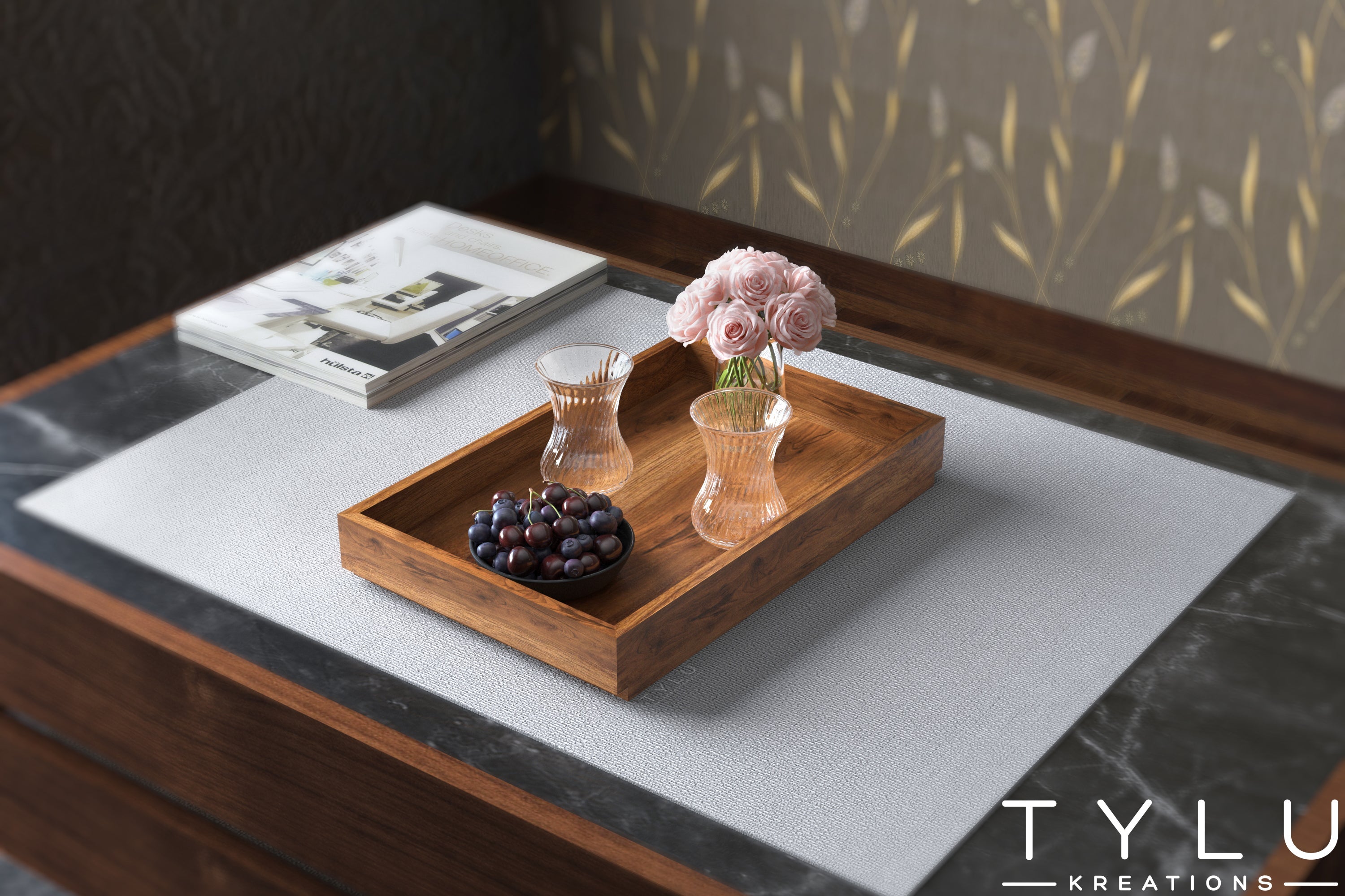 Open Tray