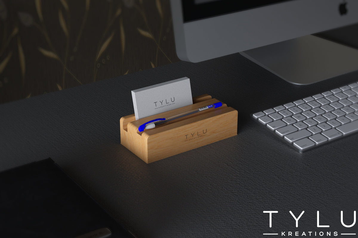 Block Card & Pen Holder (Small)