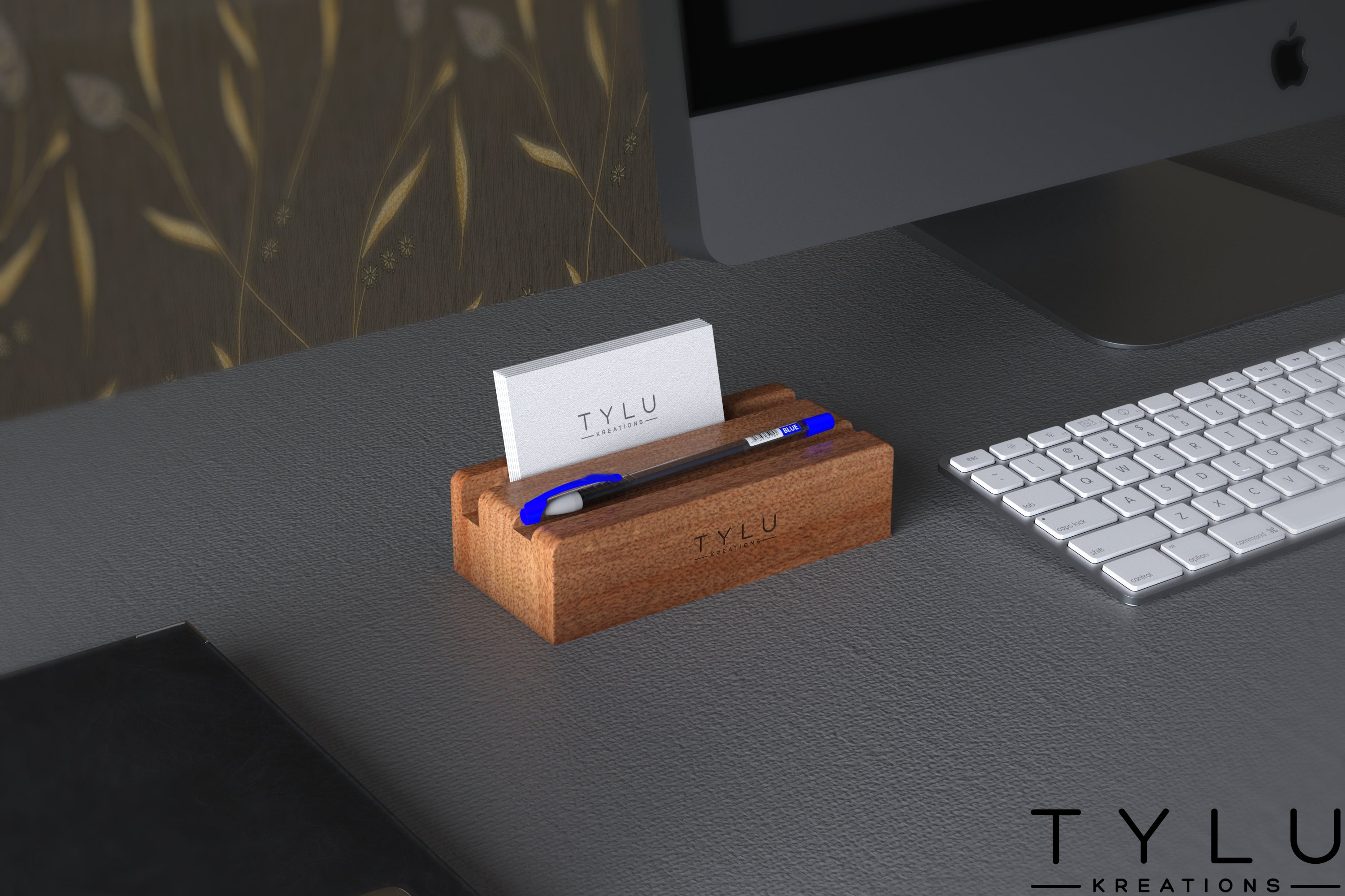 Block Card & Pen Holder (Small)