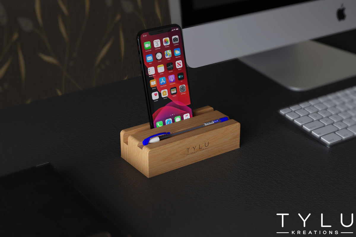 Block Phone Holder