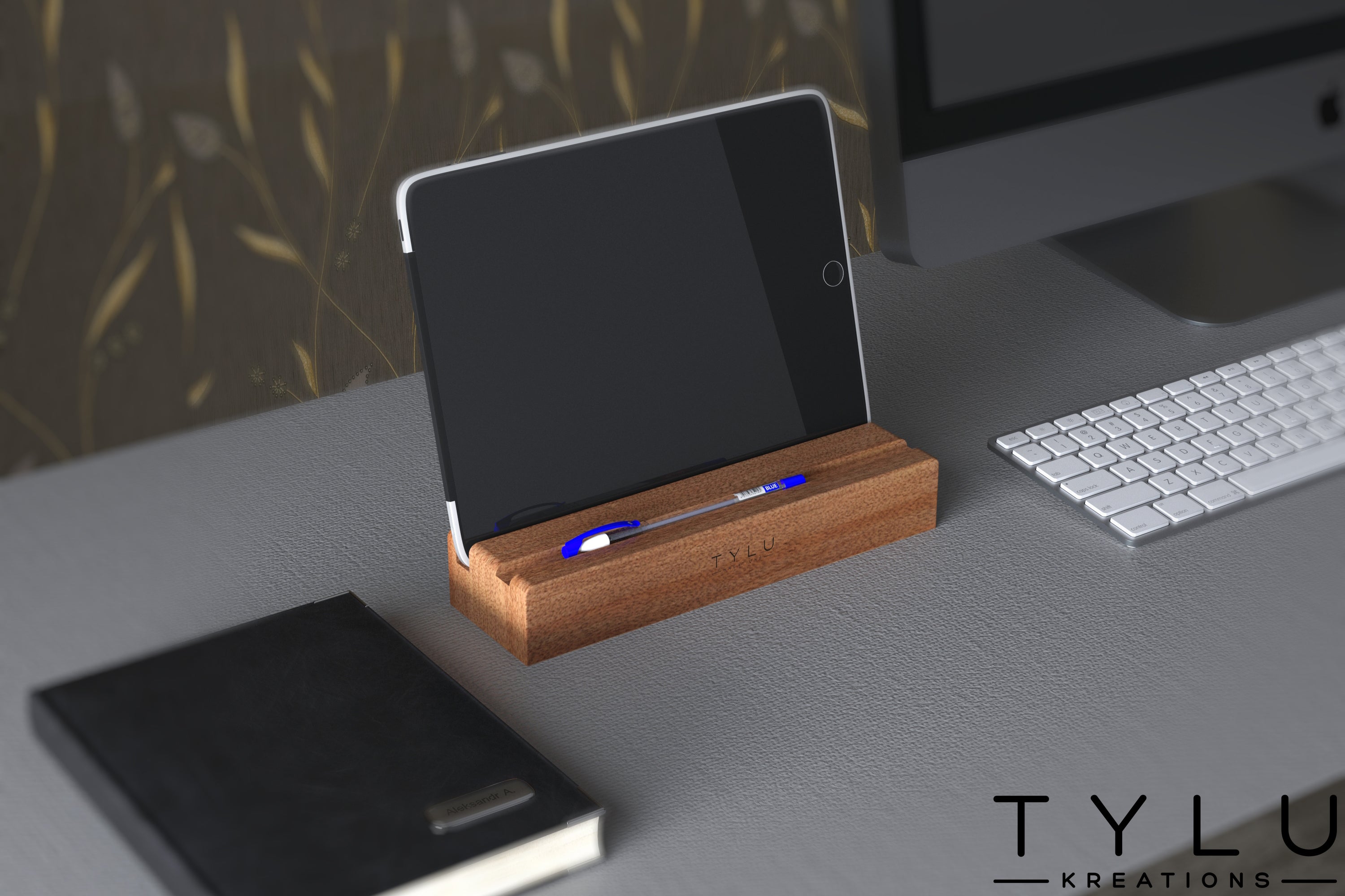 Block Tablet Holder