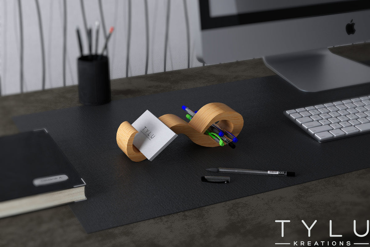 Letter Based Pen & Card Holder