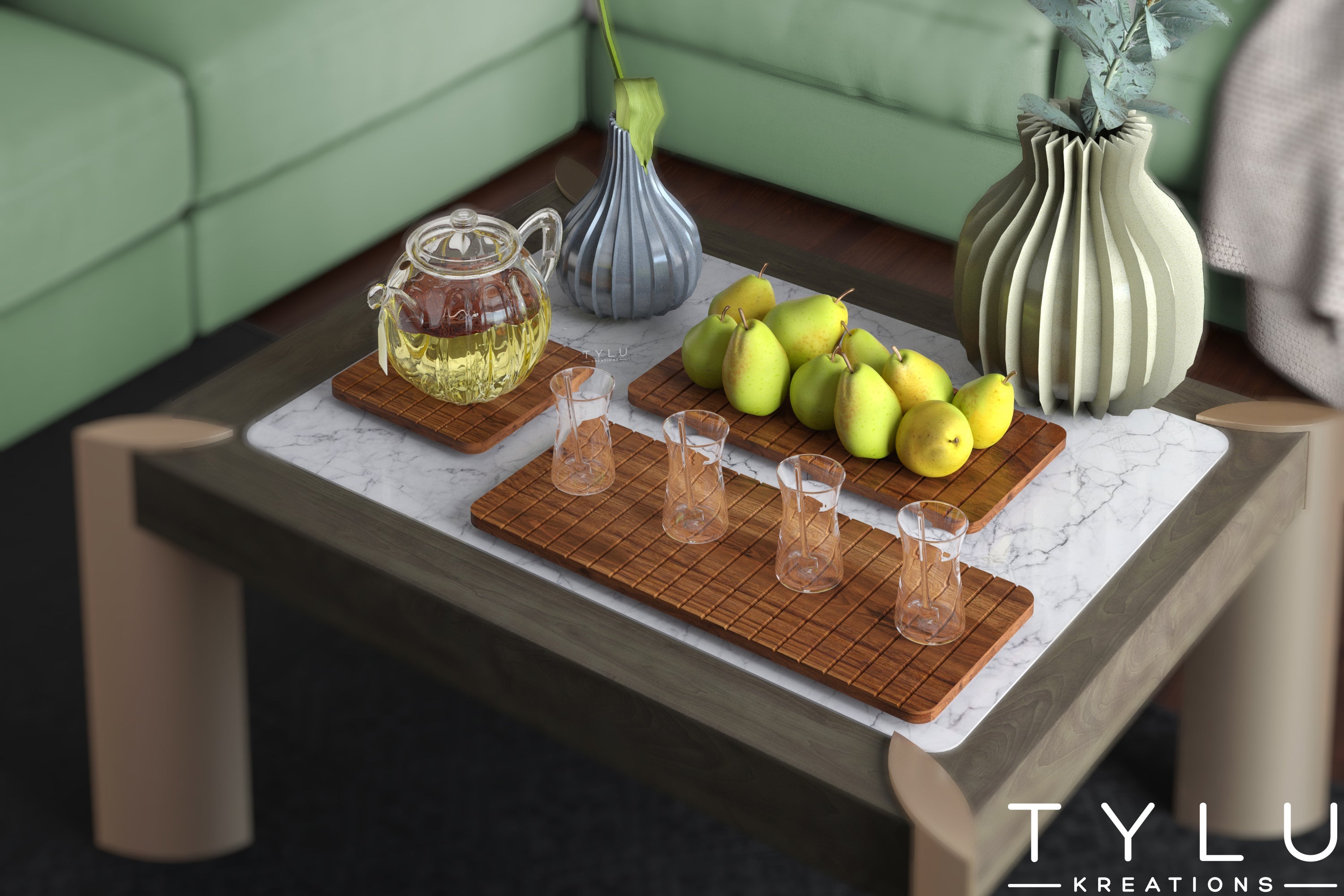 Trio Tray Set