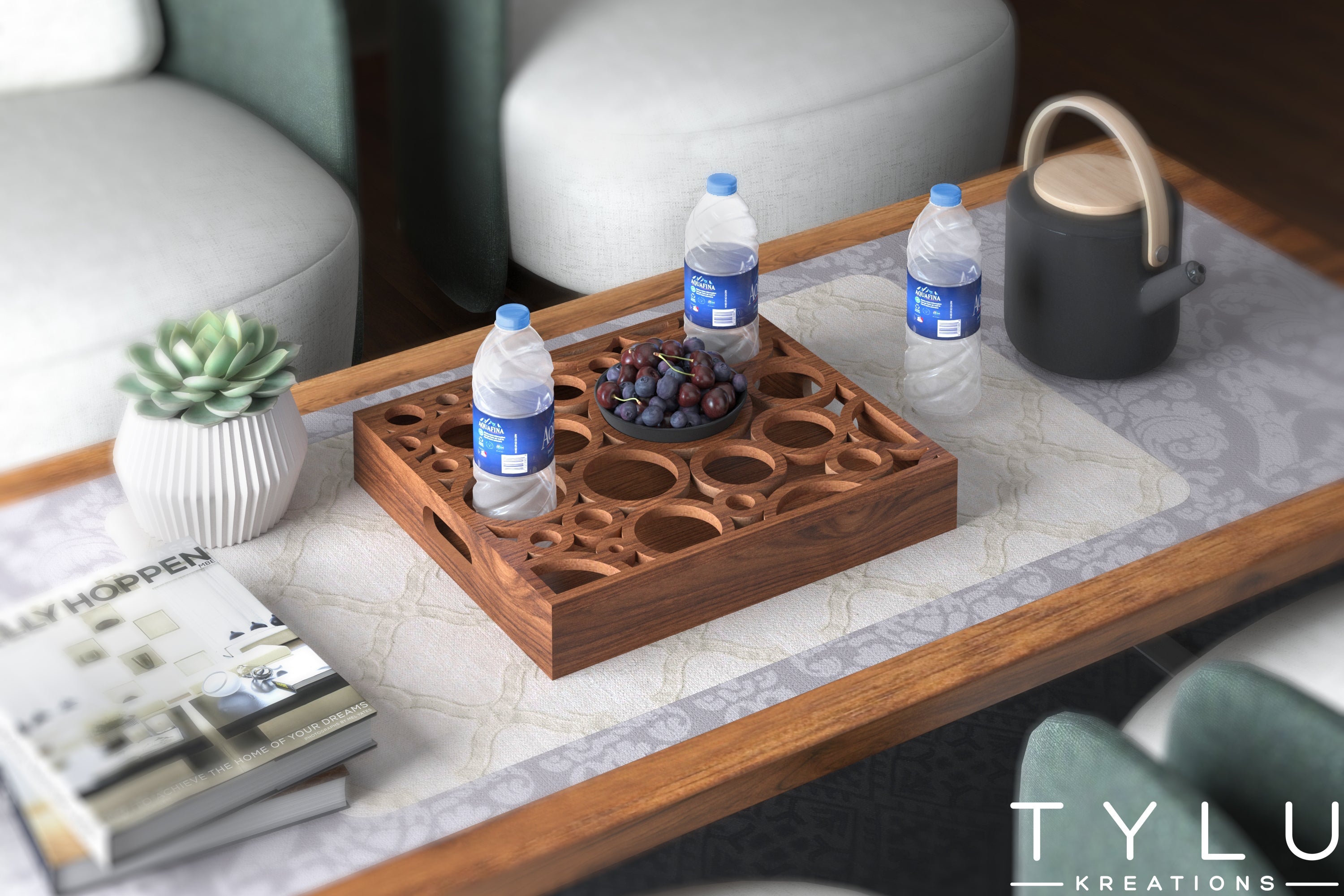 Bubbles Serving Tray (Small)