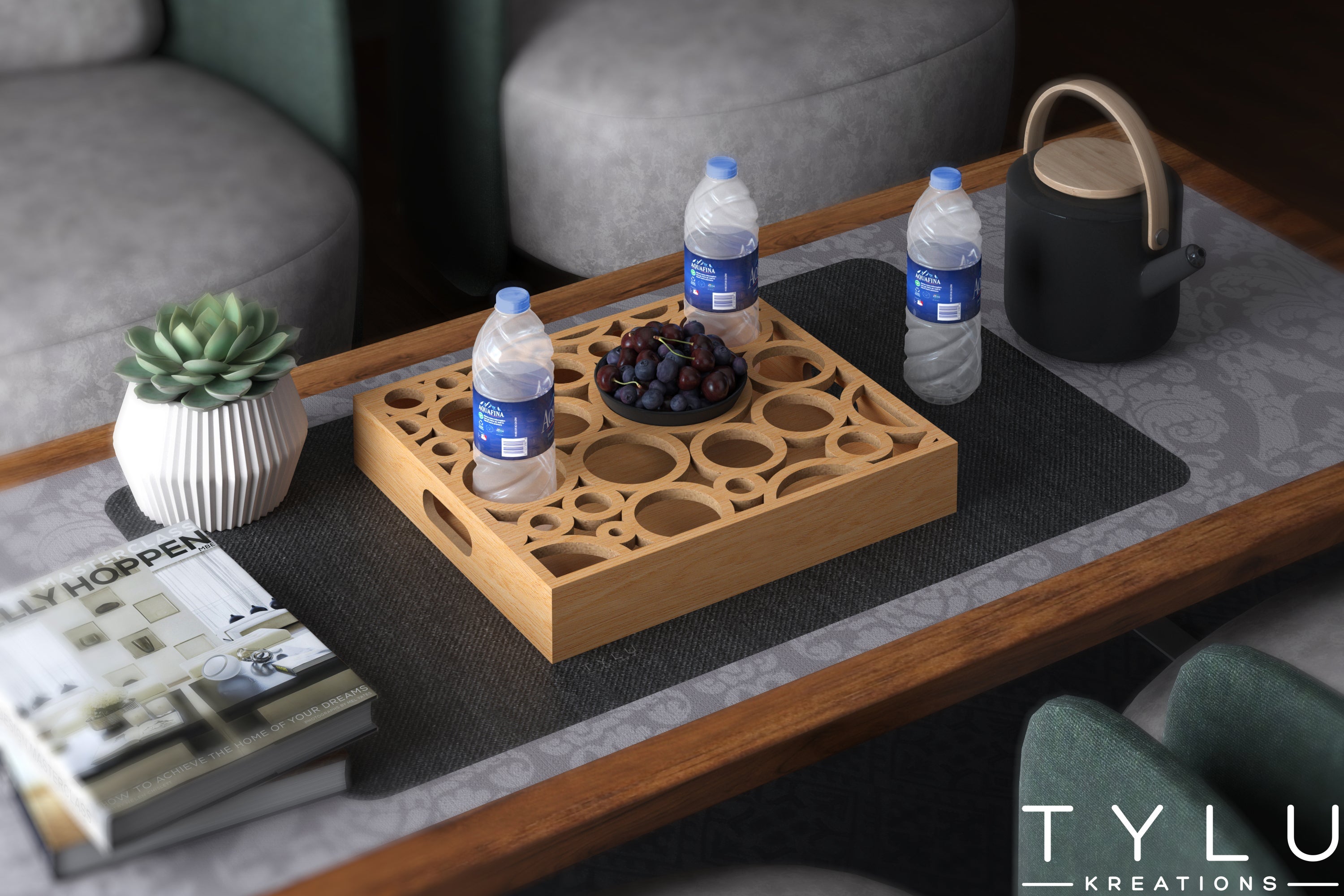 Bubbles Serving Tray (Small)