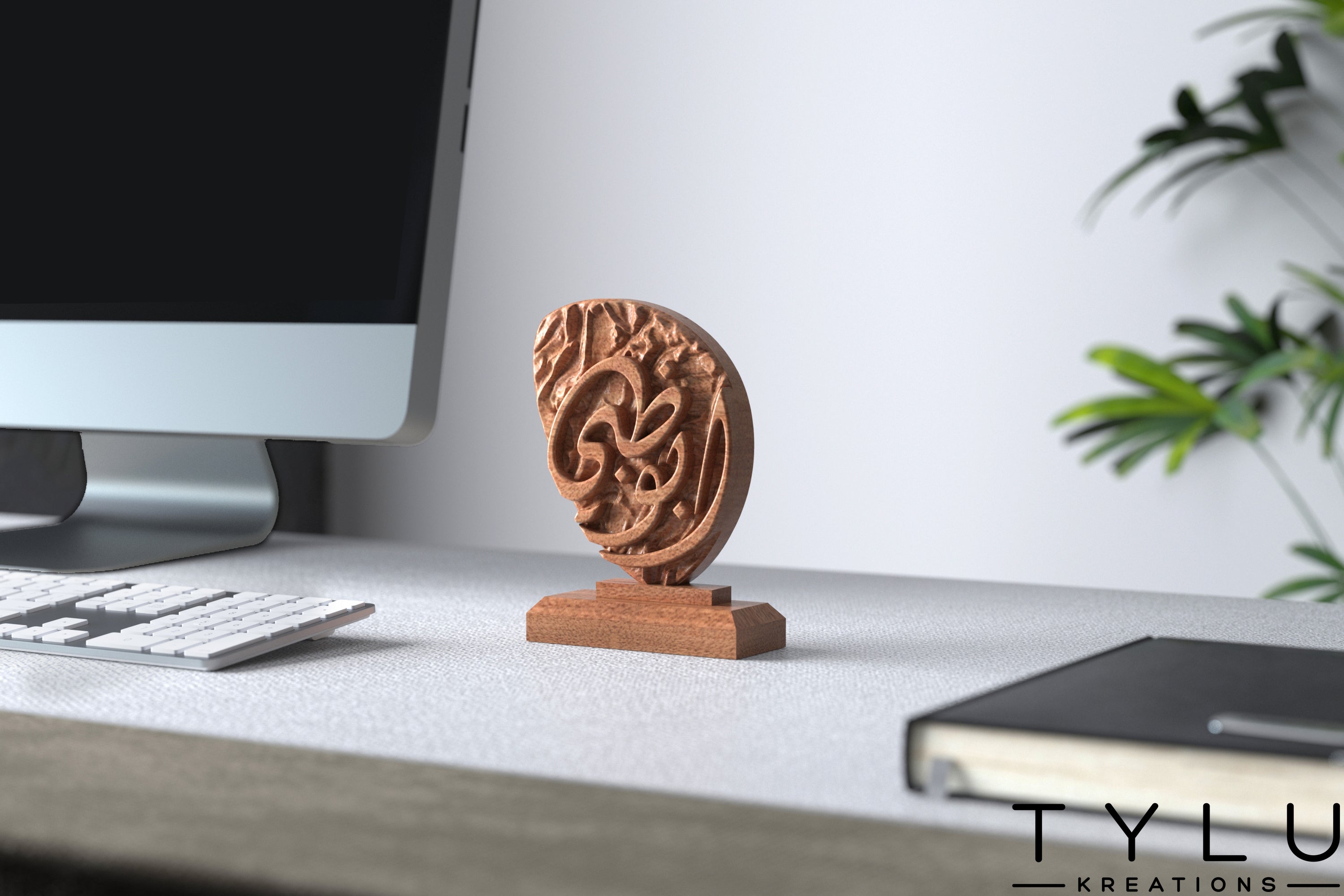 Abu Dhabi Logo Table Decor