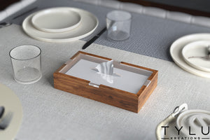 Tissue Box With Acrylic Lid