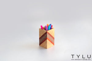 Fusion Pen Stand - Rose - Tylu Kreations