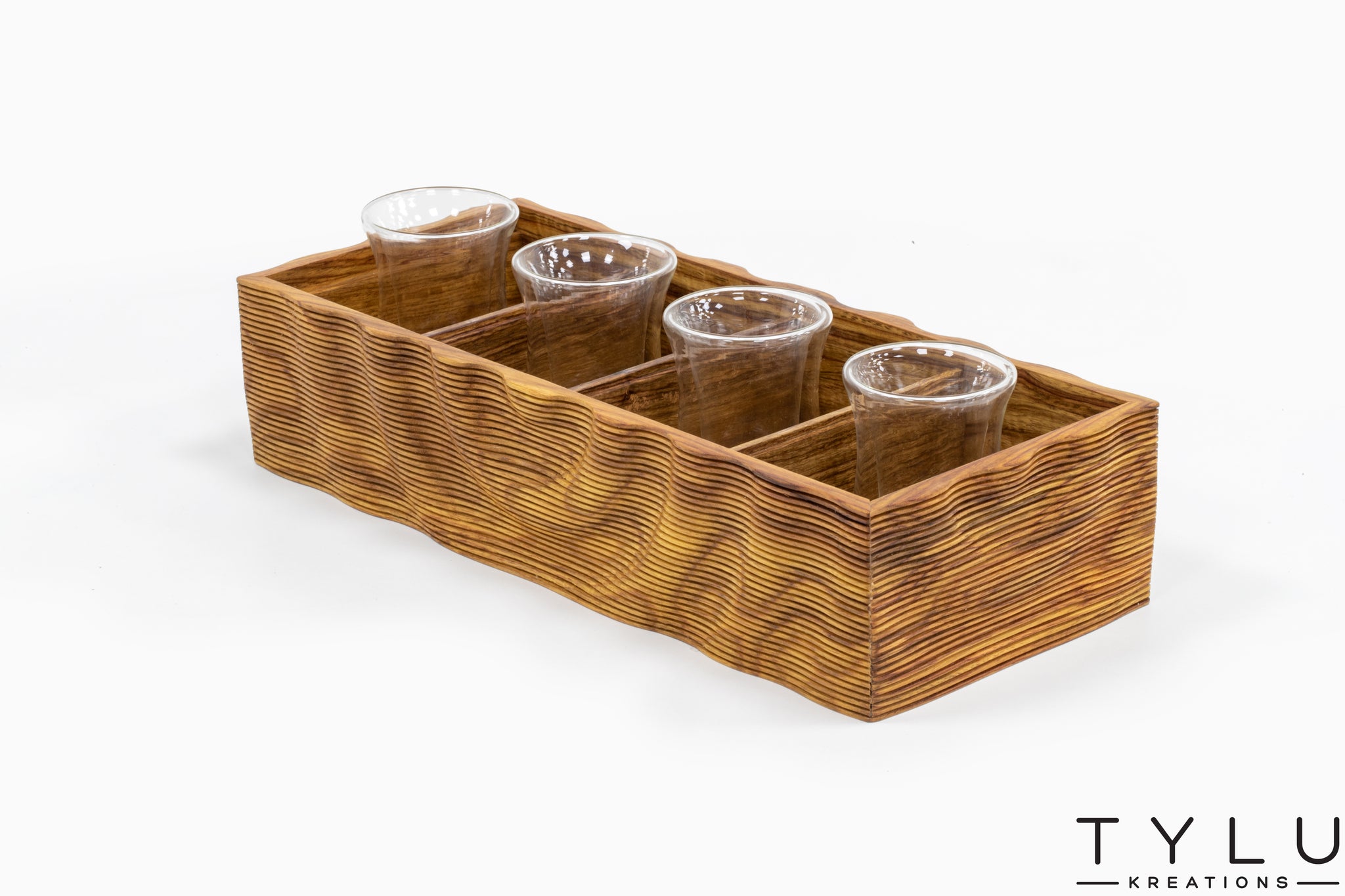 Linear Tray Set (Glasses Included)