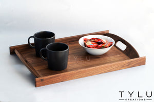 Wooden Serving Tray 1 - Tylu Kreations