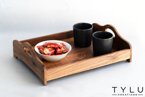 Wooden Serving Tray 2 - Tylu Kreations